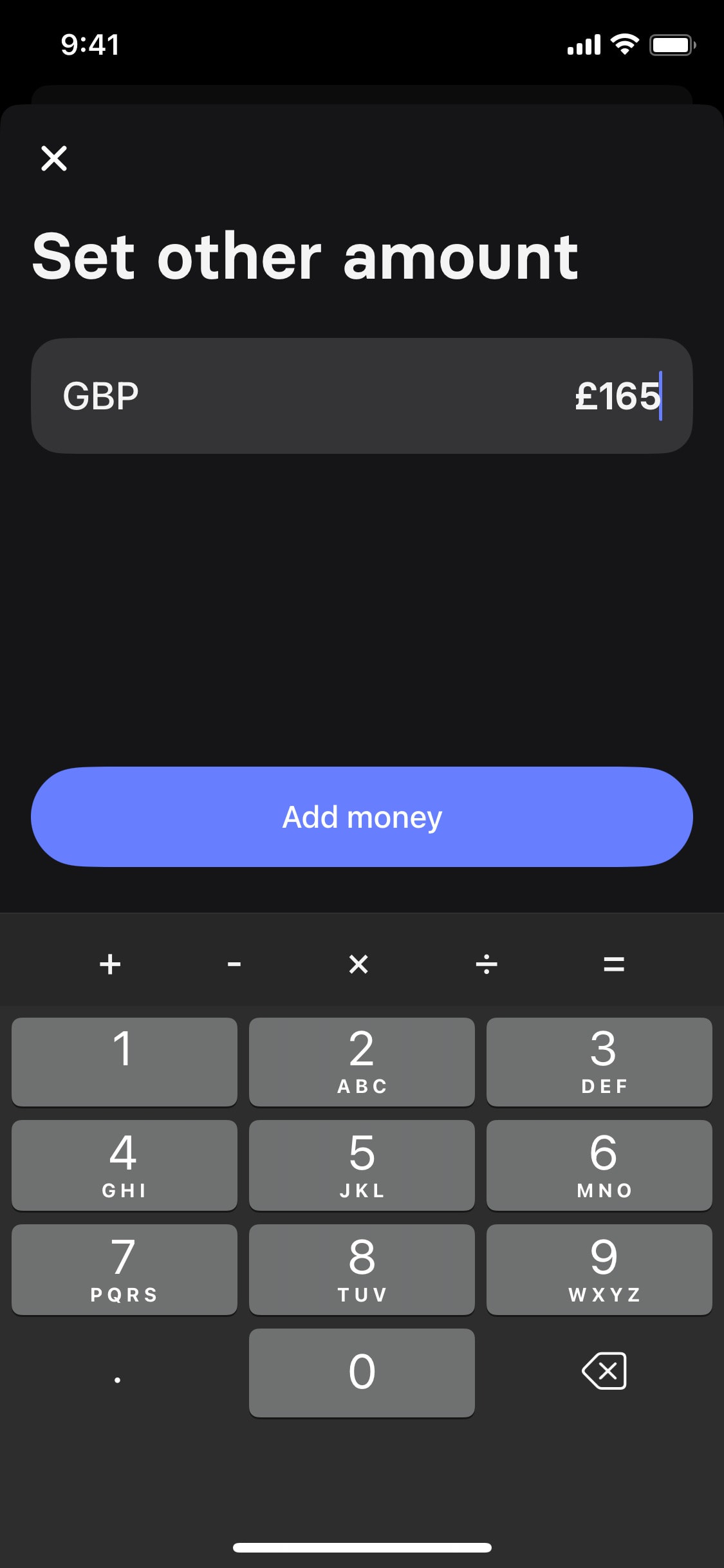Revolut iOS screen 432