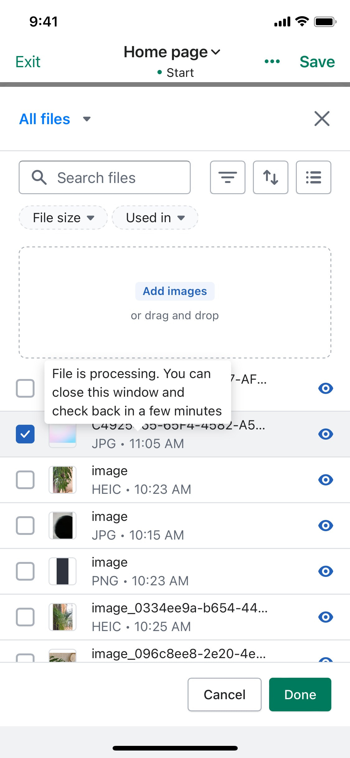 Shopify iOS screen 70