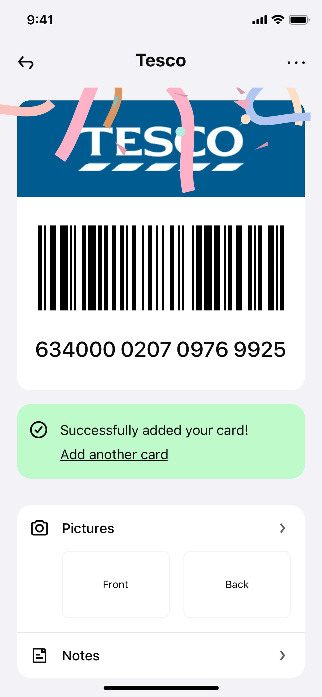 Klarna iOS screen 106
