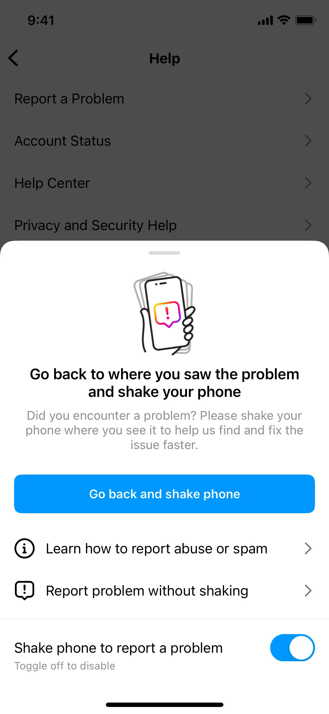 Instagram iOS screen 667