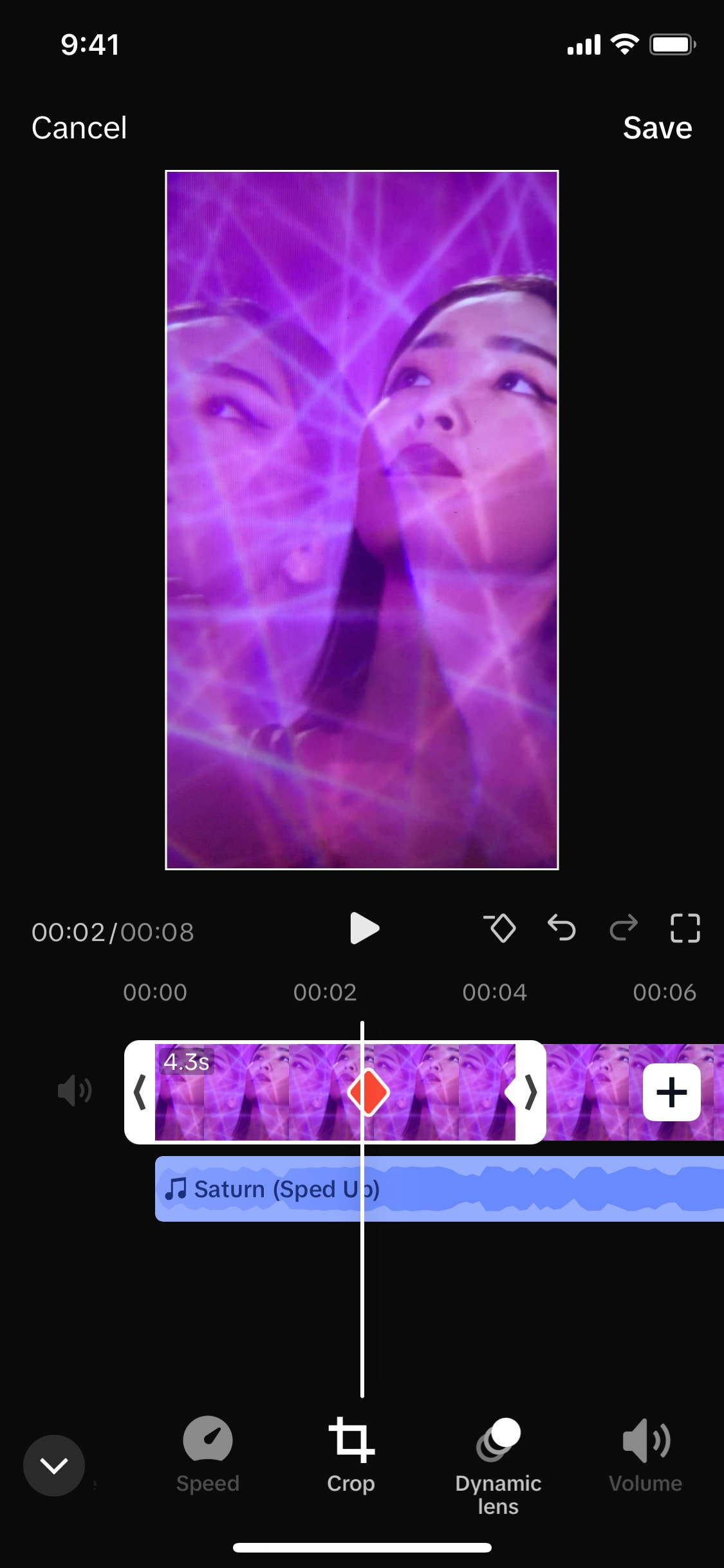 TikTok iOS screen 334