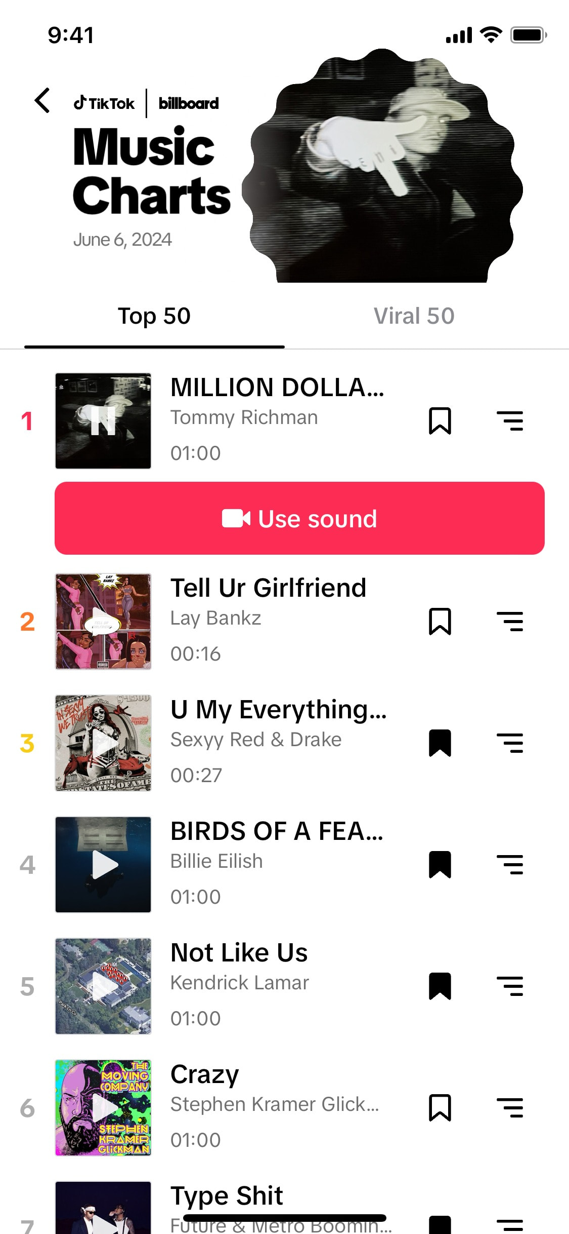 TikTok iOS screen 433