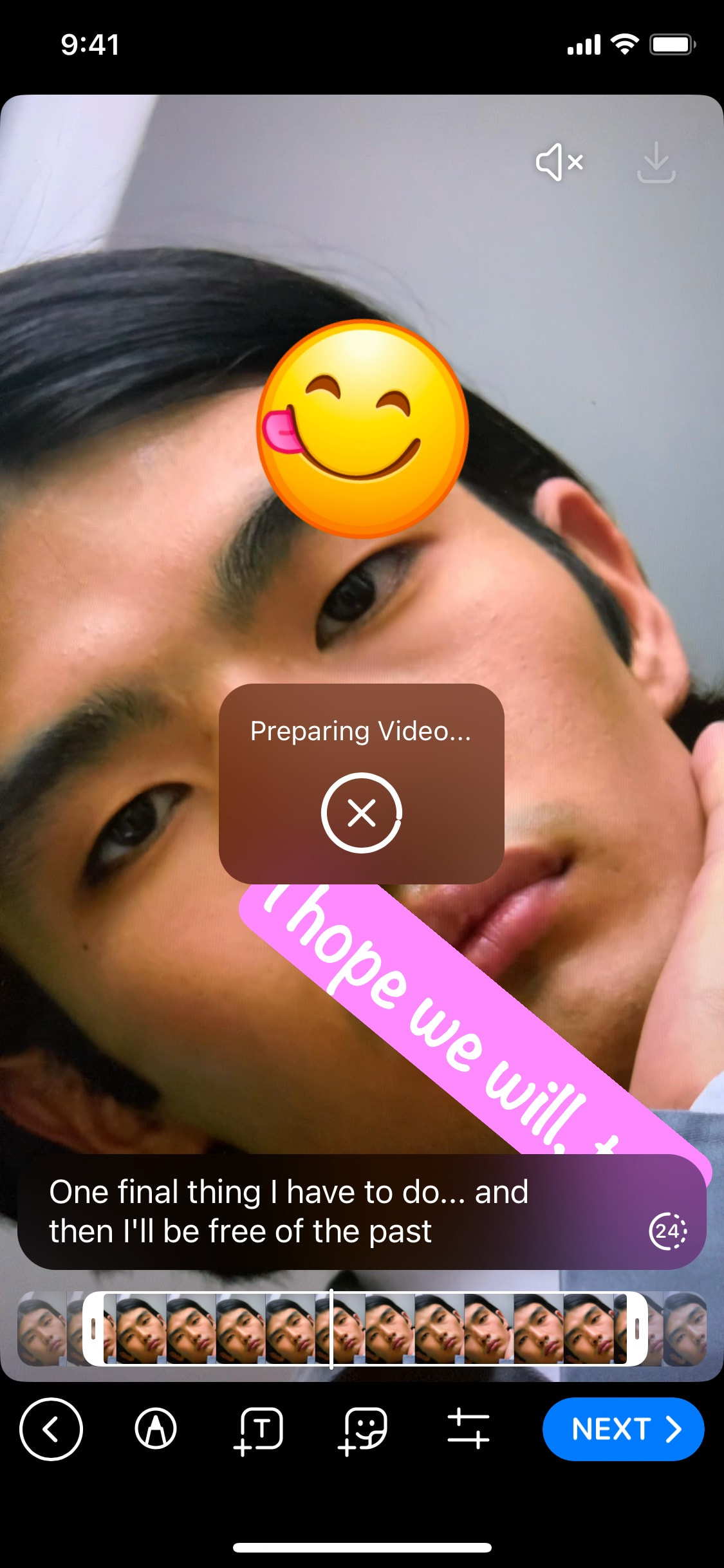 Telegram iOS screen 327