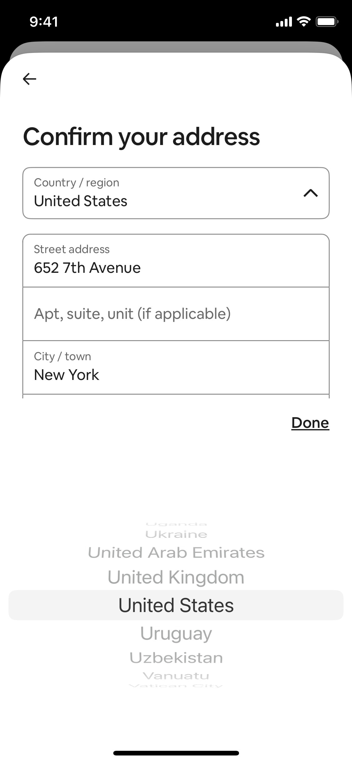 Airbnb iOS screen 254