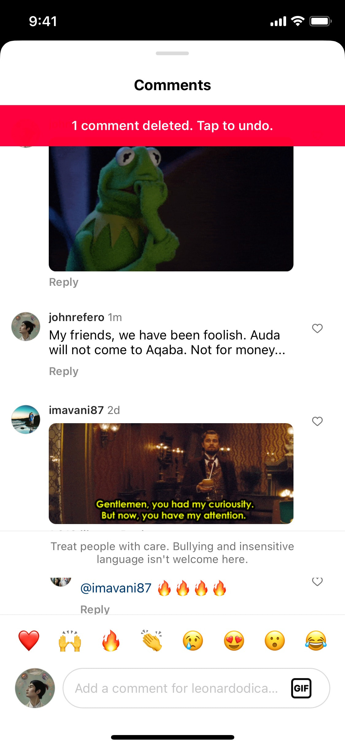 Instagram iOS screen 156
