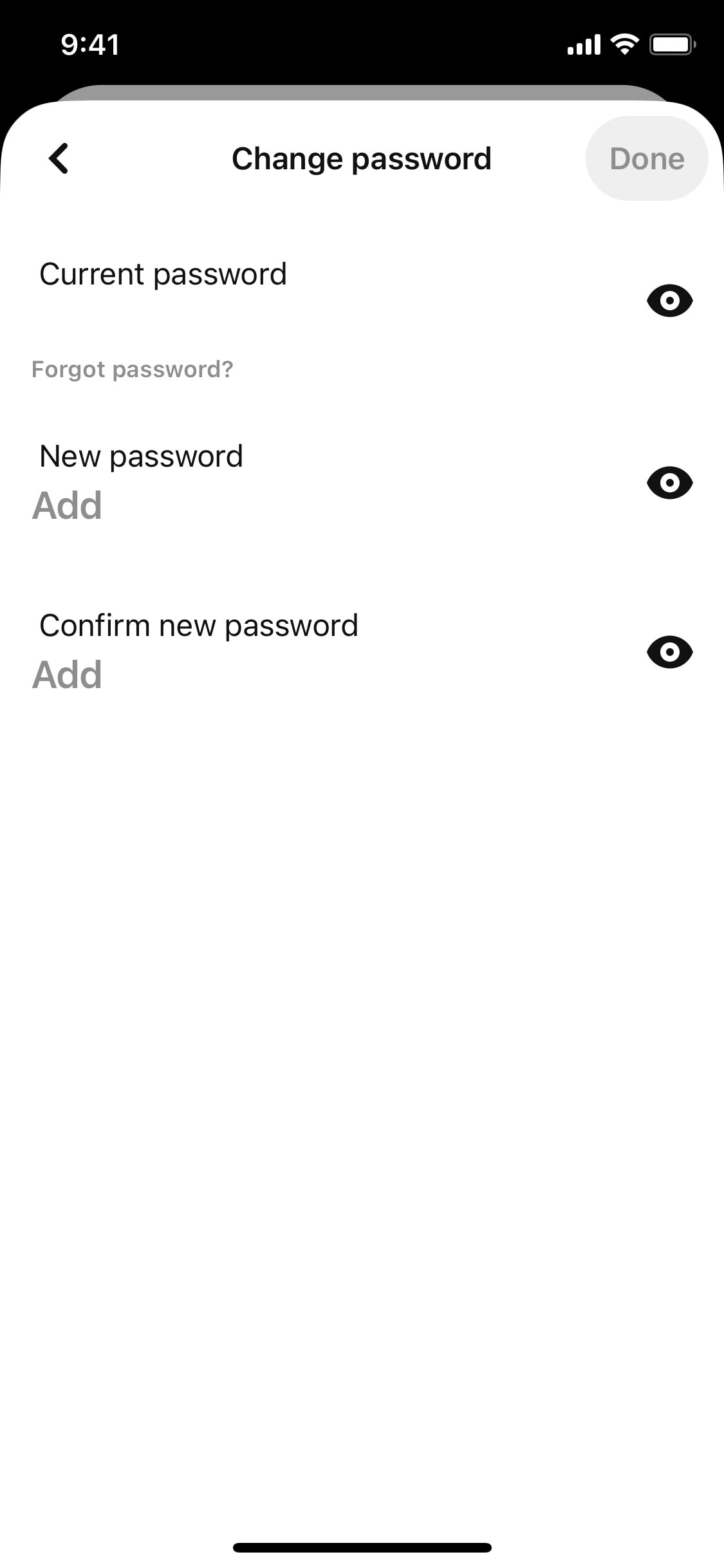 Pinterest iOS screen 102