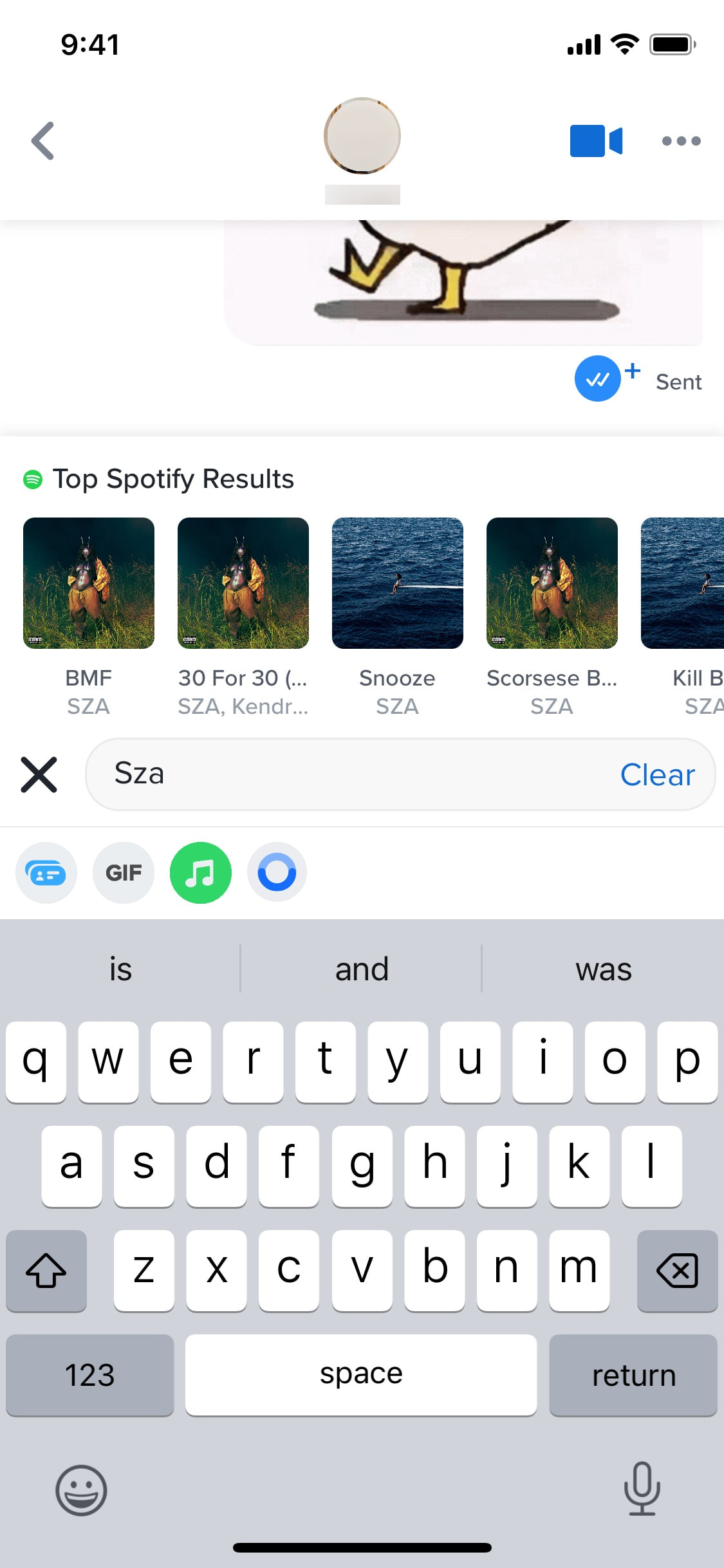 Tinder iOS screen 436