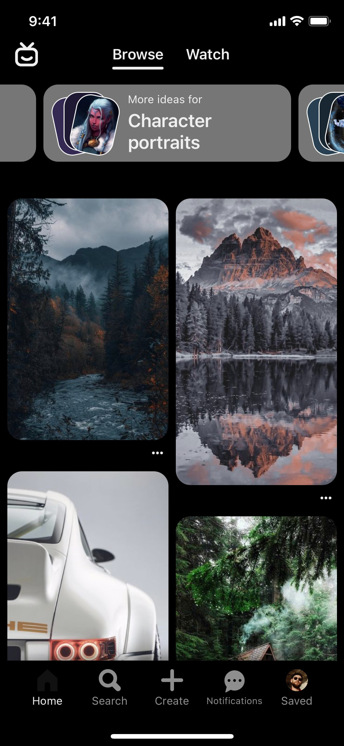 Pinterest iOS screen 55