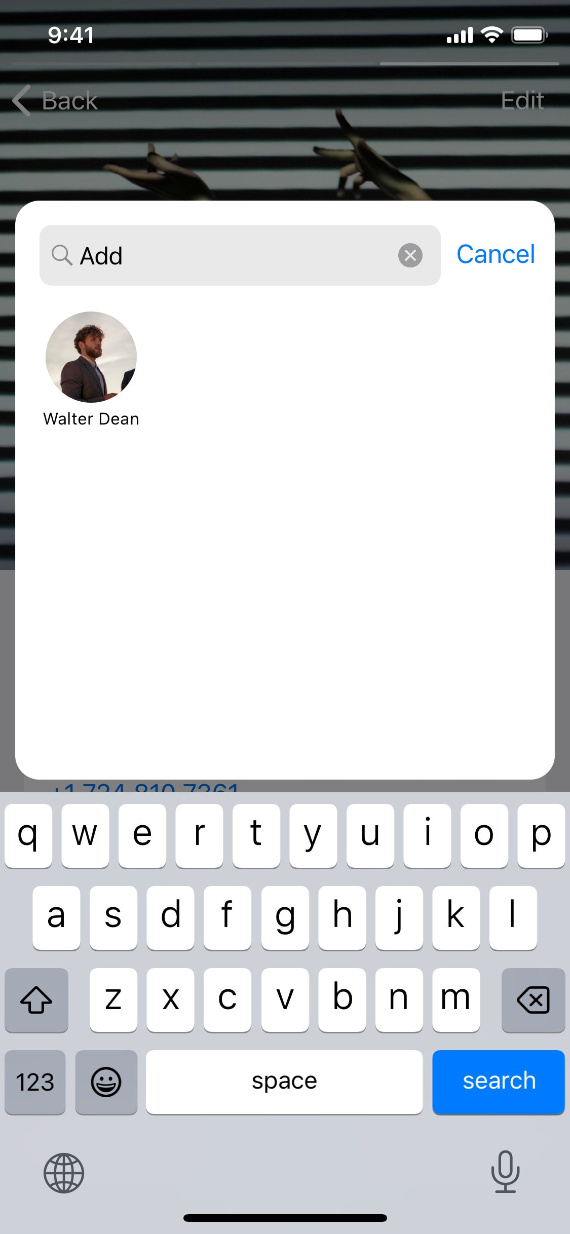 Telegram iOS screen 711