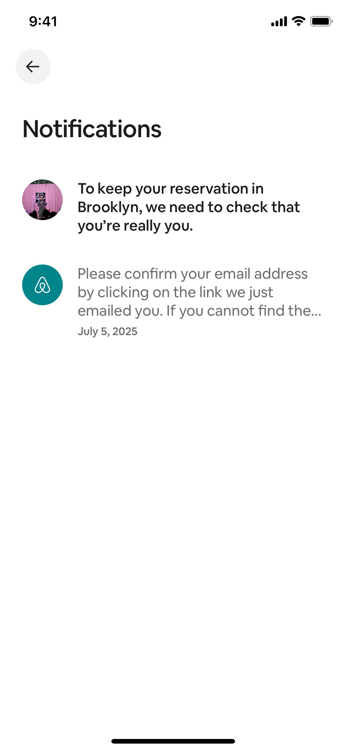 Airbnb iOS screen 478