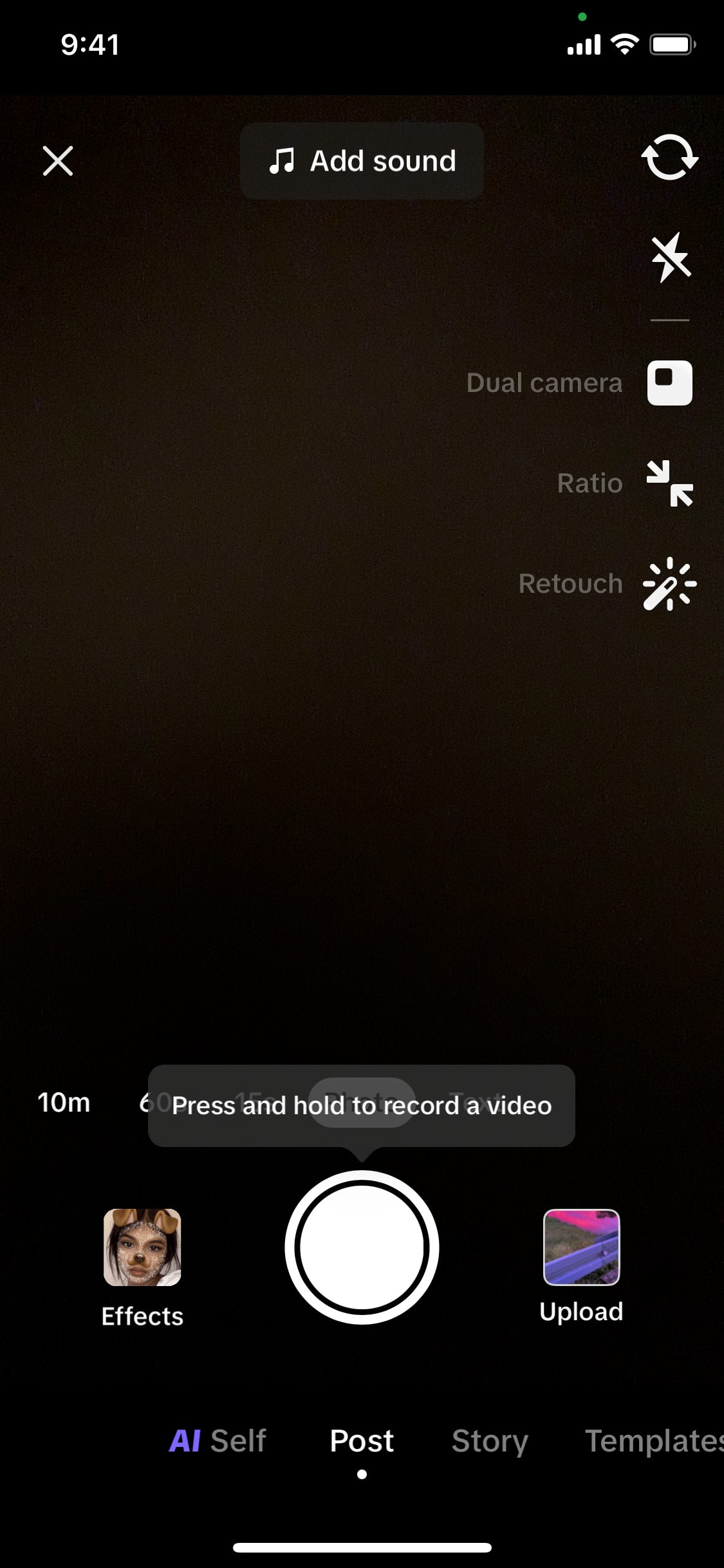 TikTok iOS screen 570