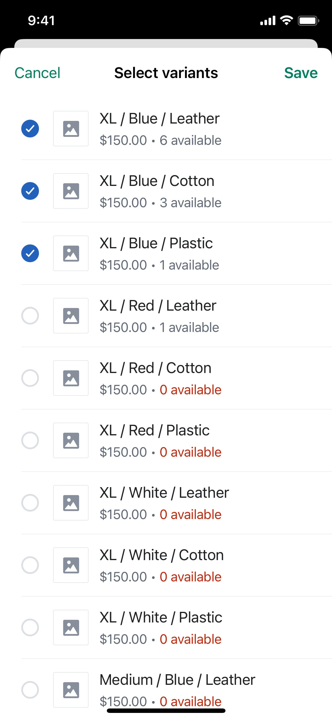Shopify iOS screen 105