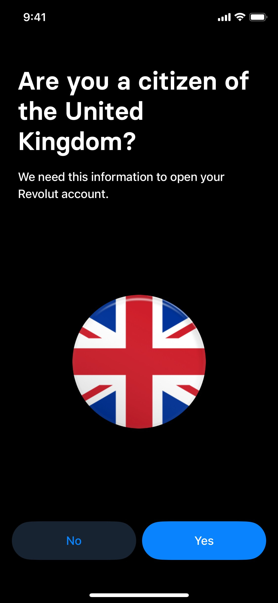Revolut iOS screen 634