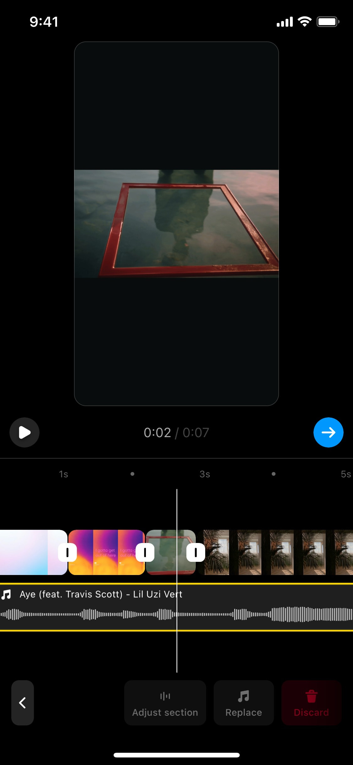 Instagram iOS screen 467
