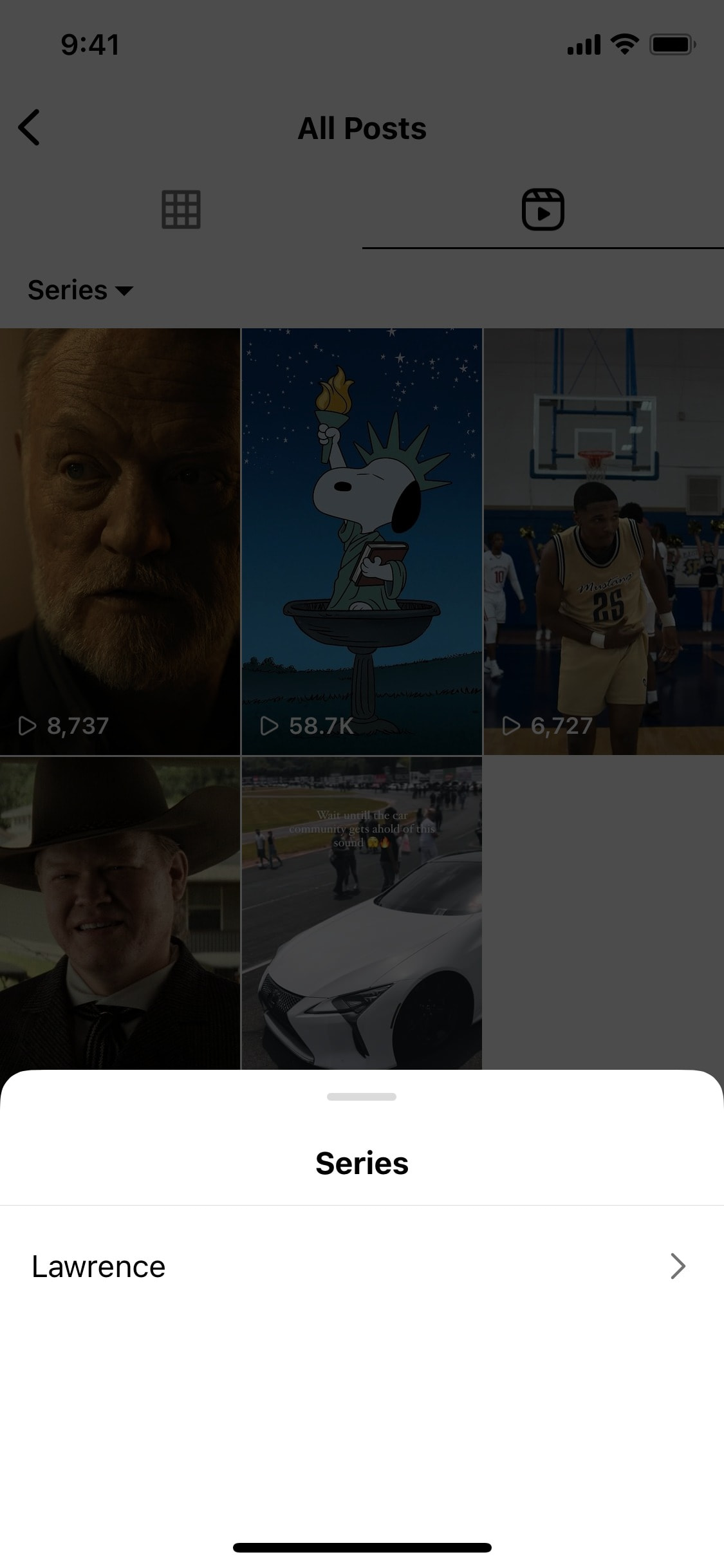 Instagram iOS screen 13