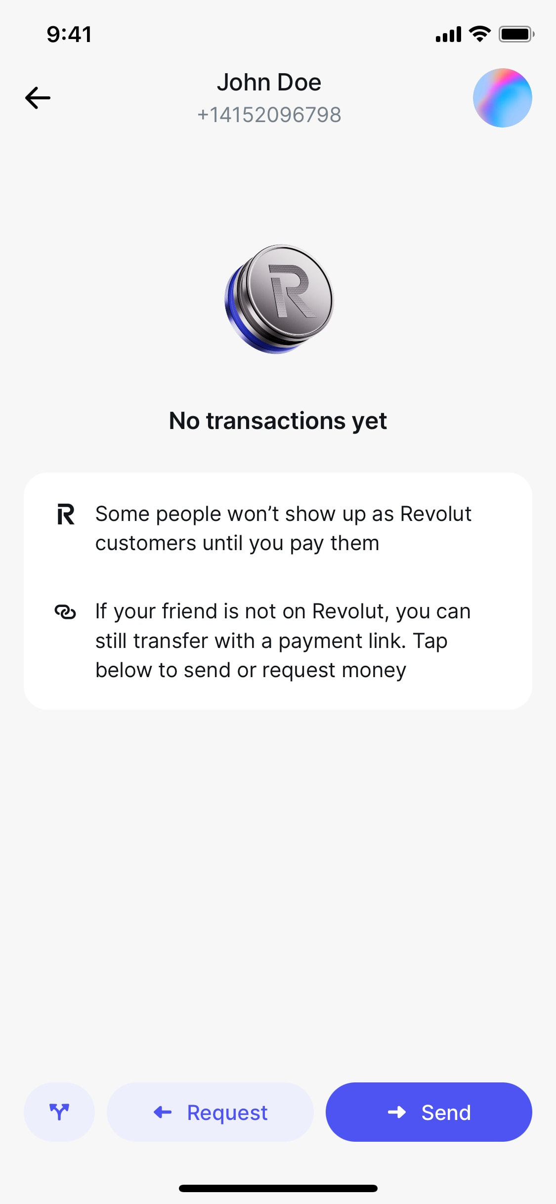 Revolut iOS screen 314