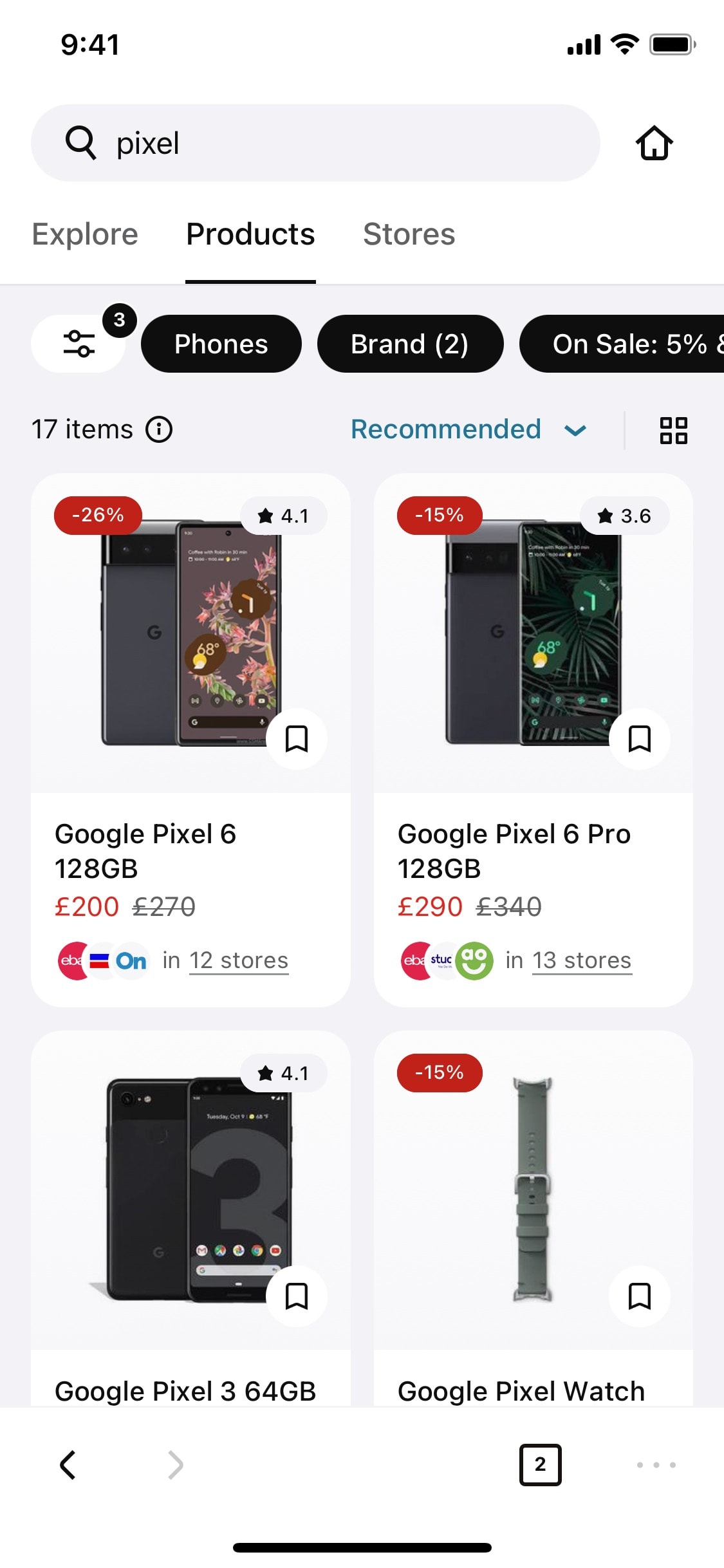 Klarna iOS screen 166
