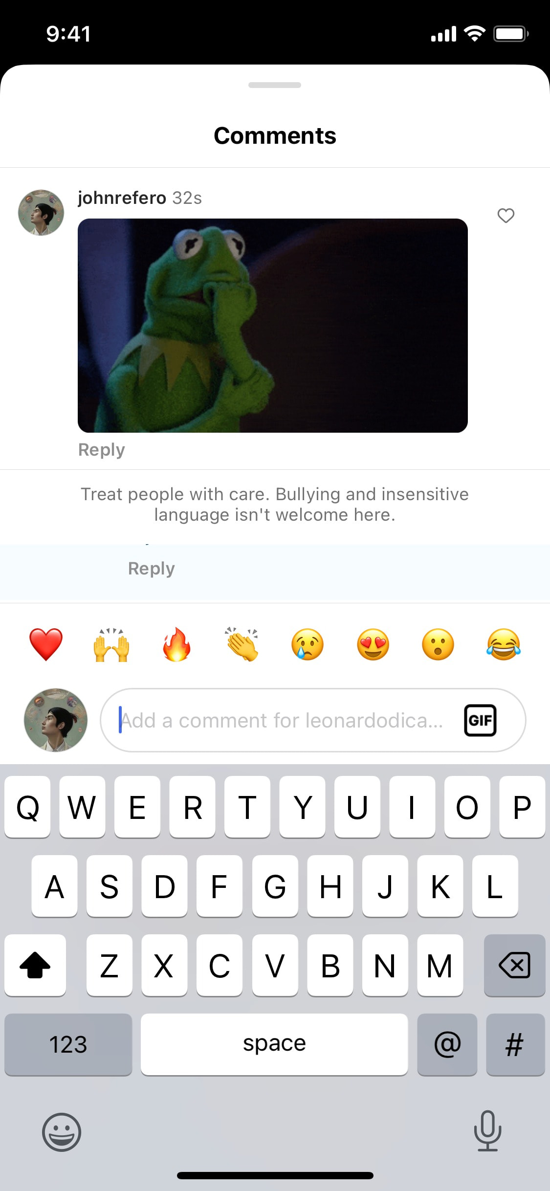 Instagram iOS screen 6
