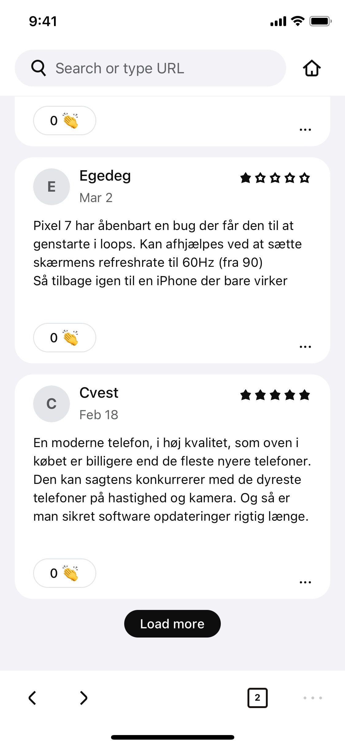 Klarna iOS screen 209