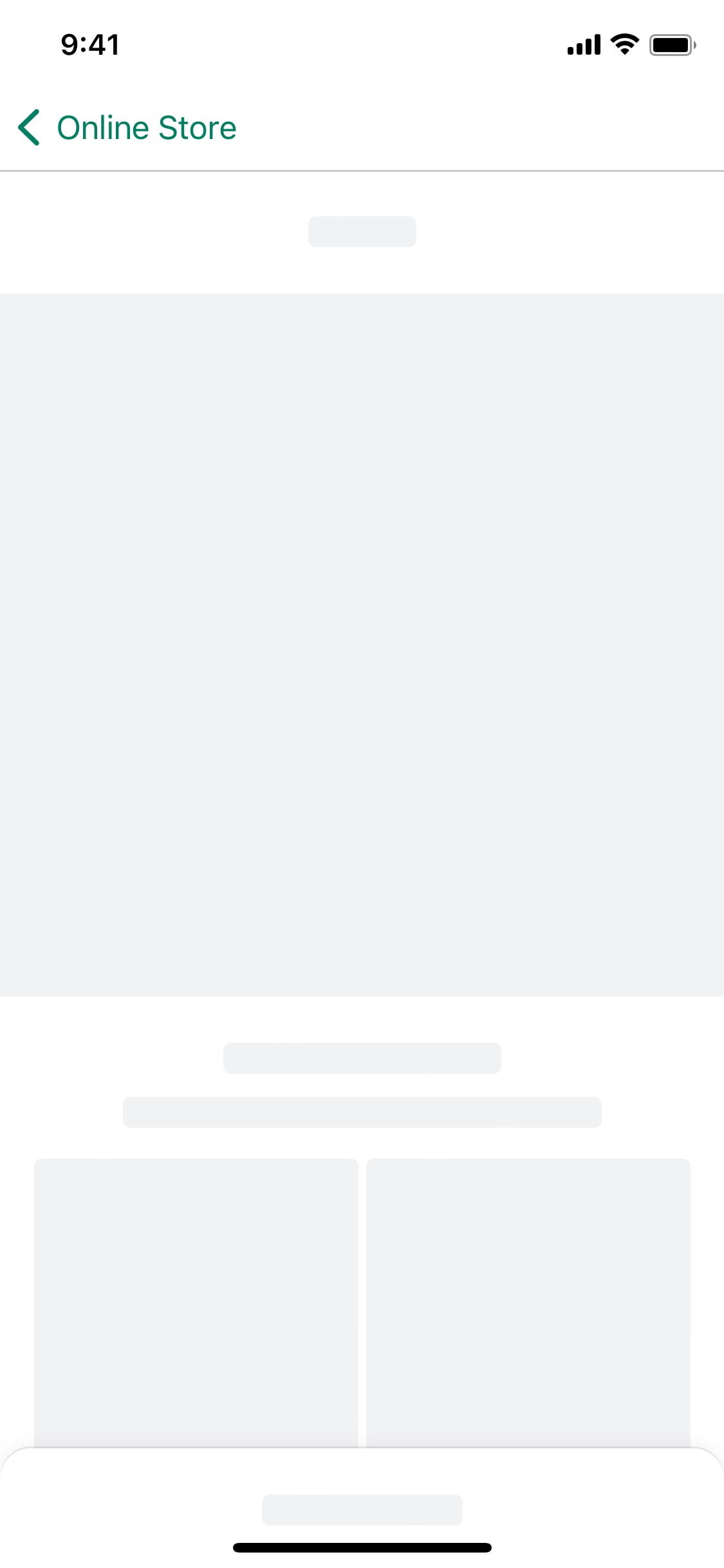 Shopify iOS screen 530