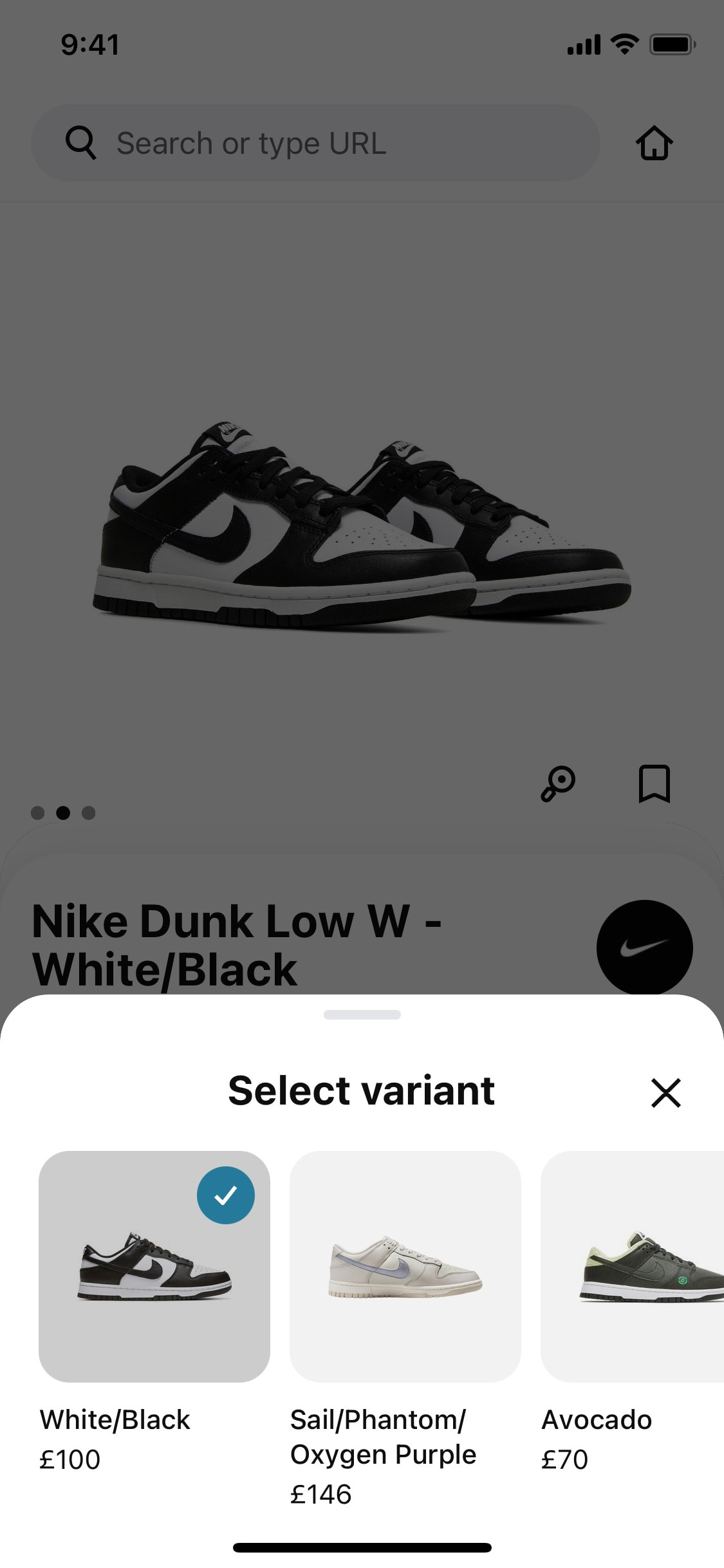 Klarna iOS screen 33