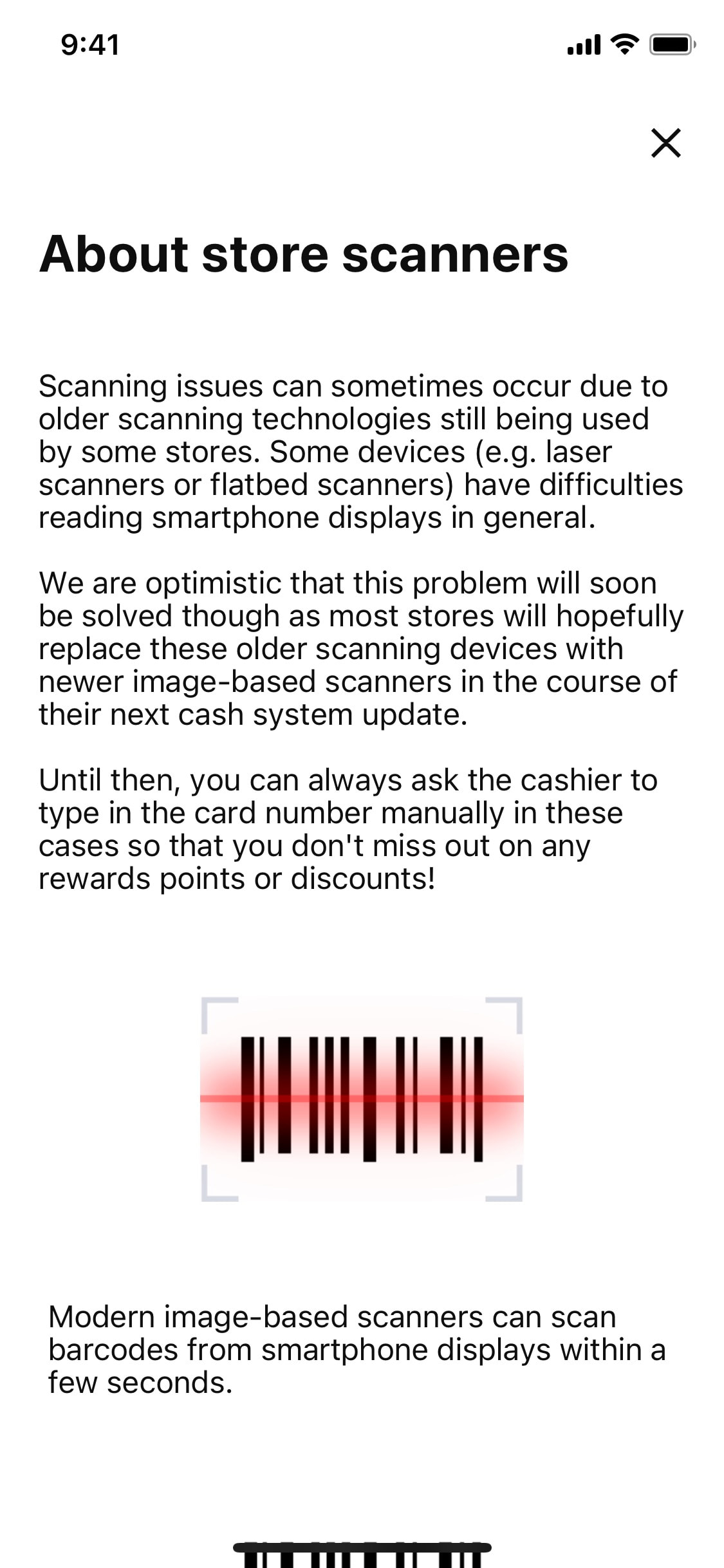 Klarna iOS screen 357