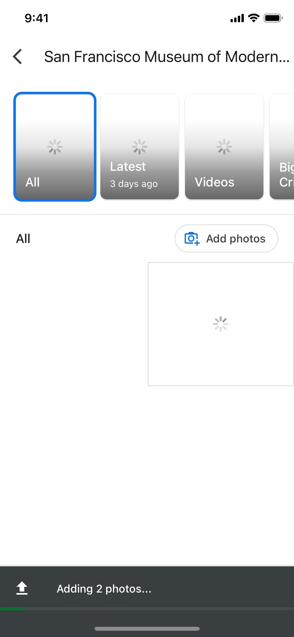 Google Maps iOS screen 583
