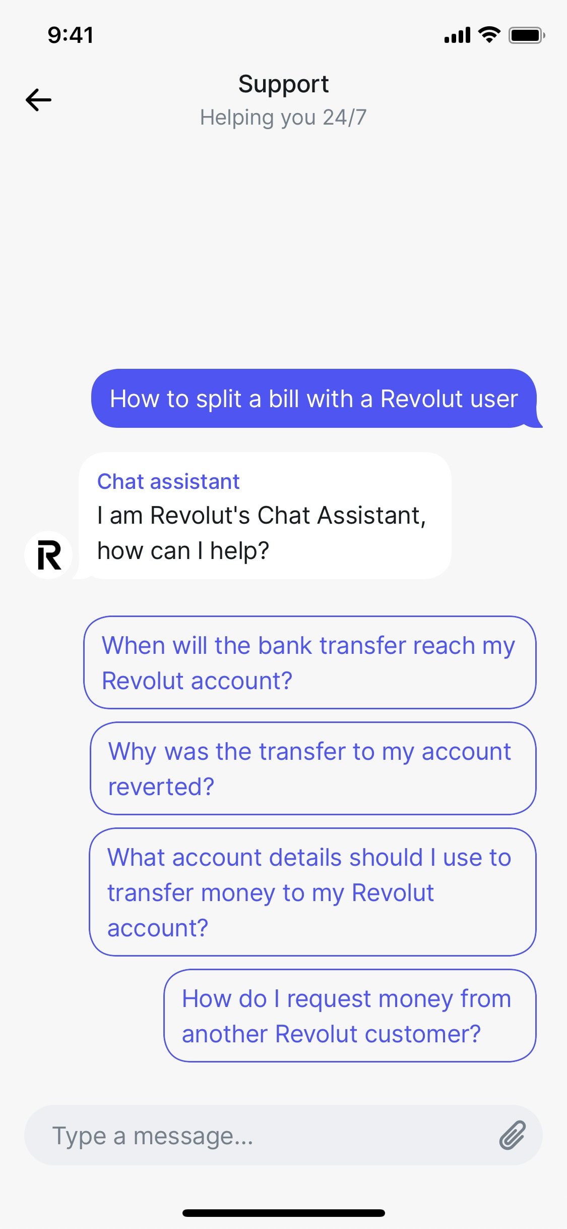 Revolut iOS screen 635