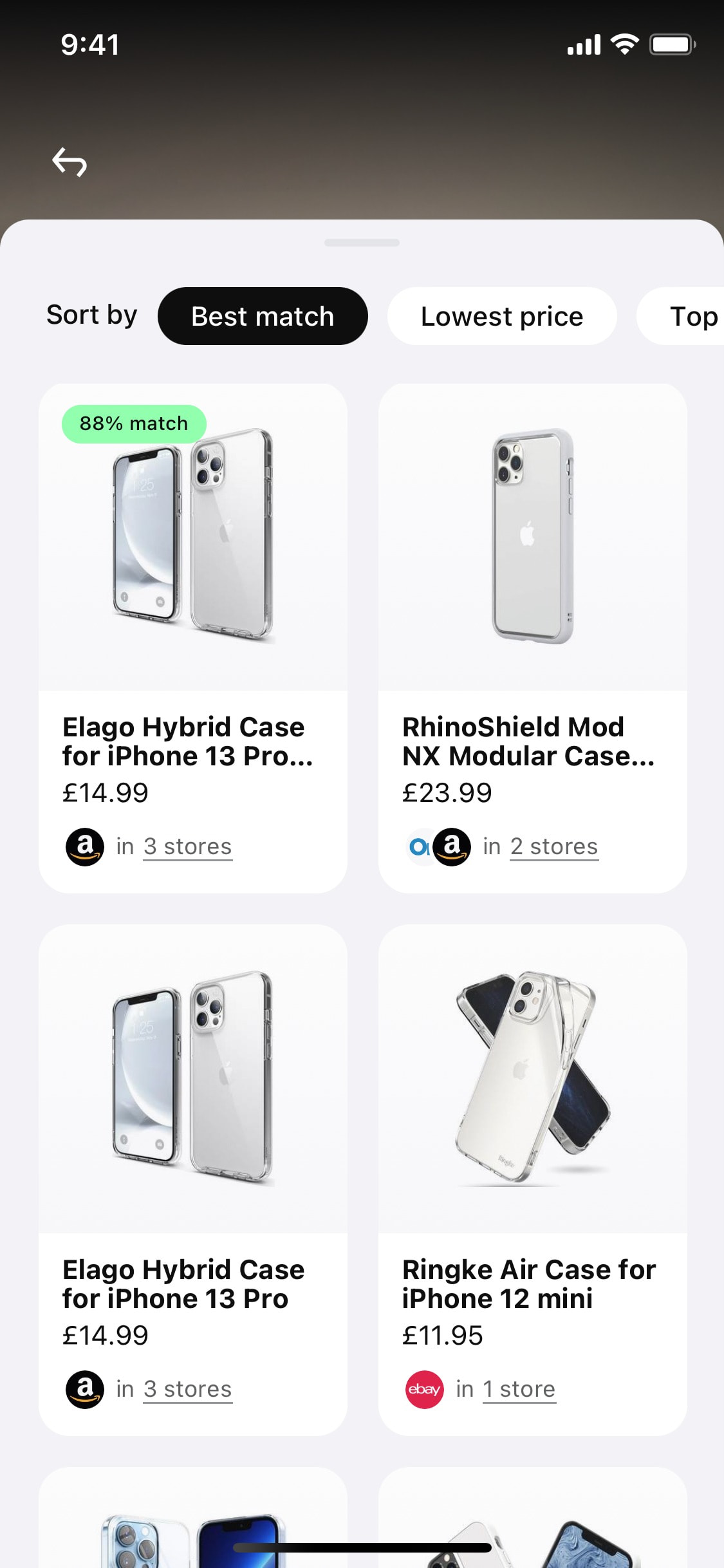 Klarna iOS screen 473