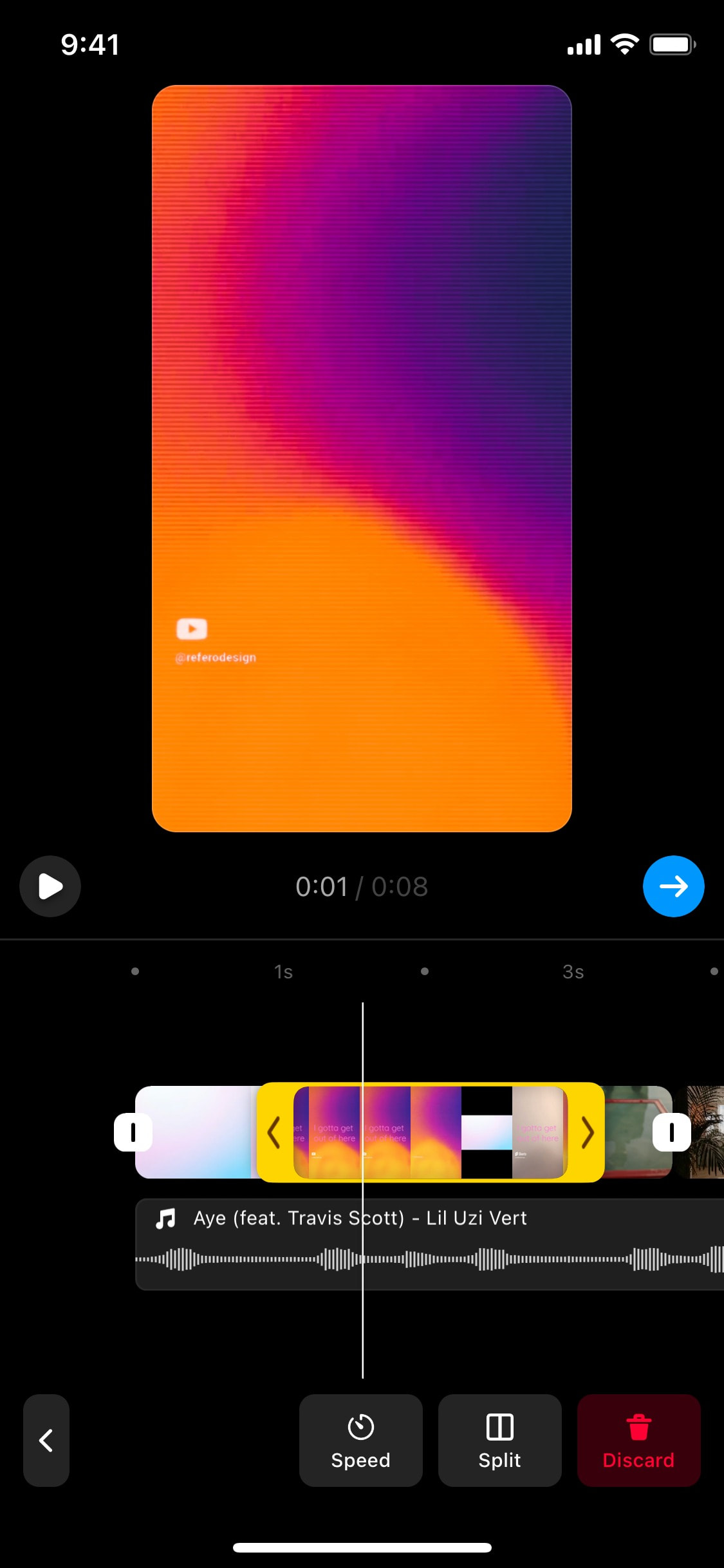 Instagram iOS screen 373