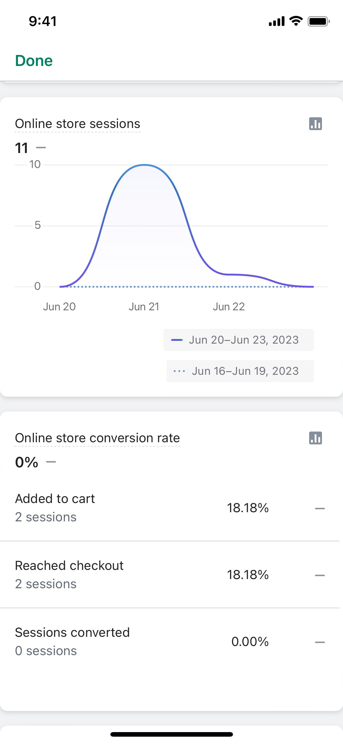 Shopify iOS screen 445