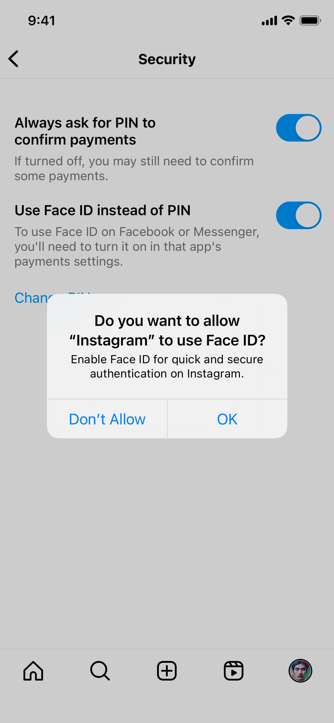 Instagram iOS screen 211
