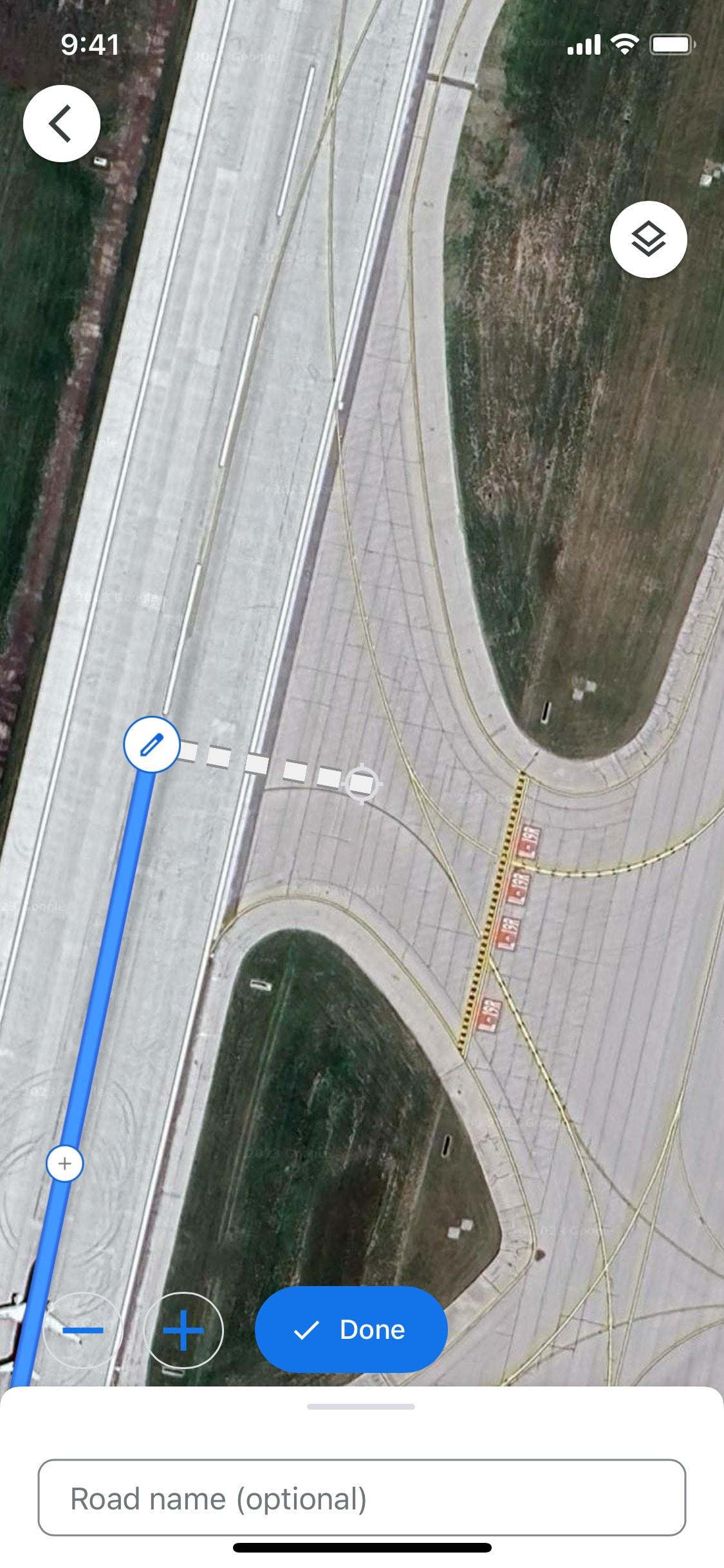 Google Maps iOS screen 233