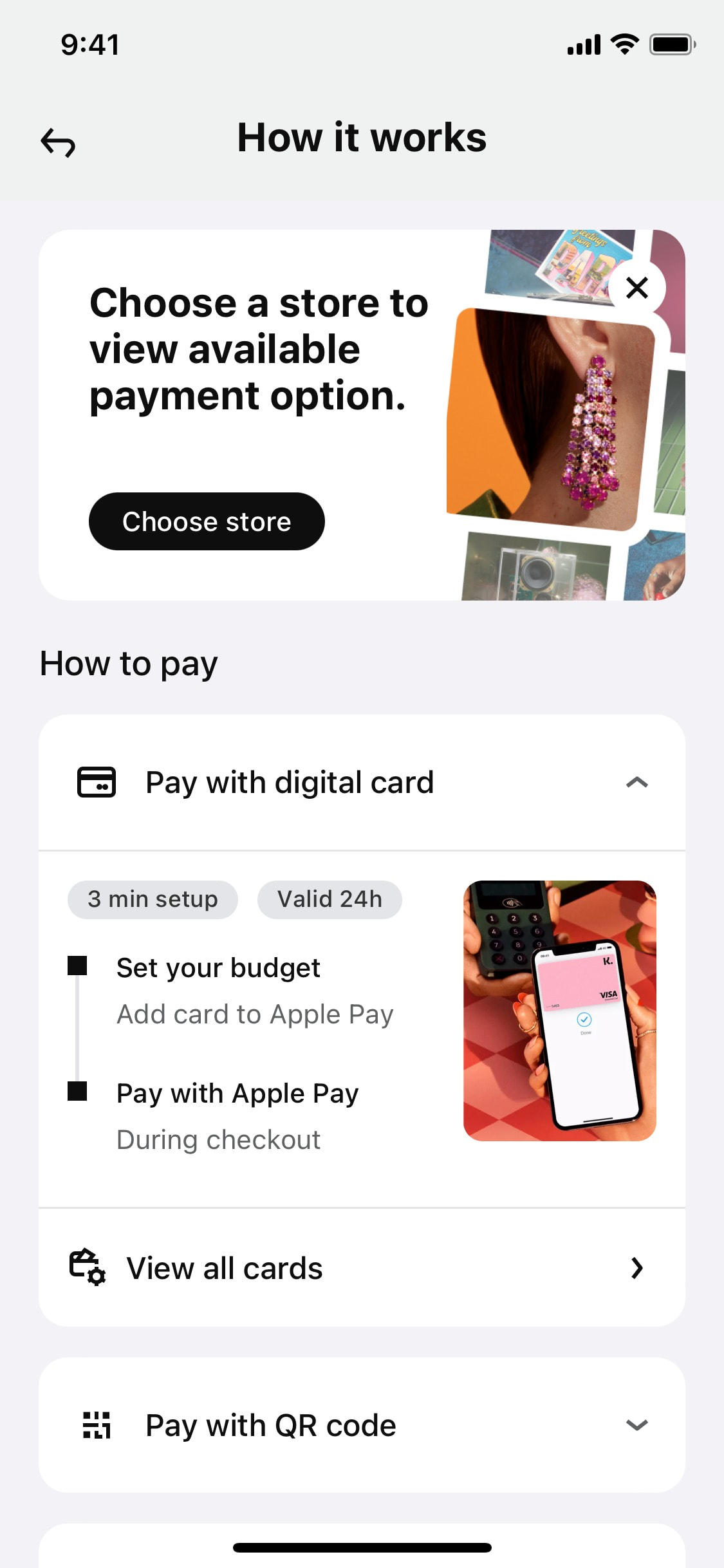 Klarna iOS screen 291