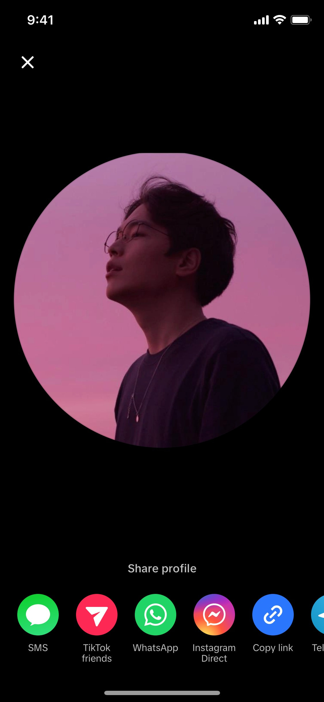 TikTok iOS screen 198
