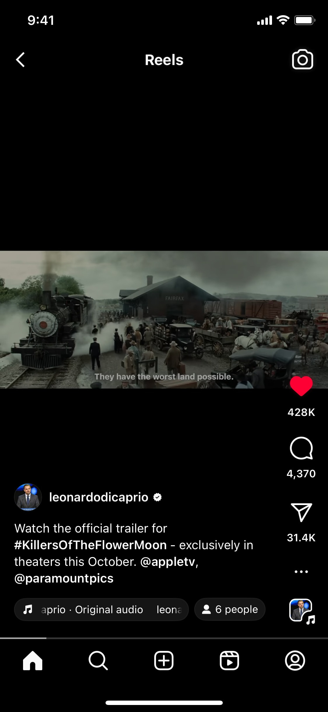 Instagram iOS screen 999