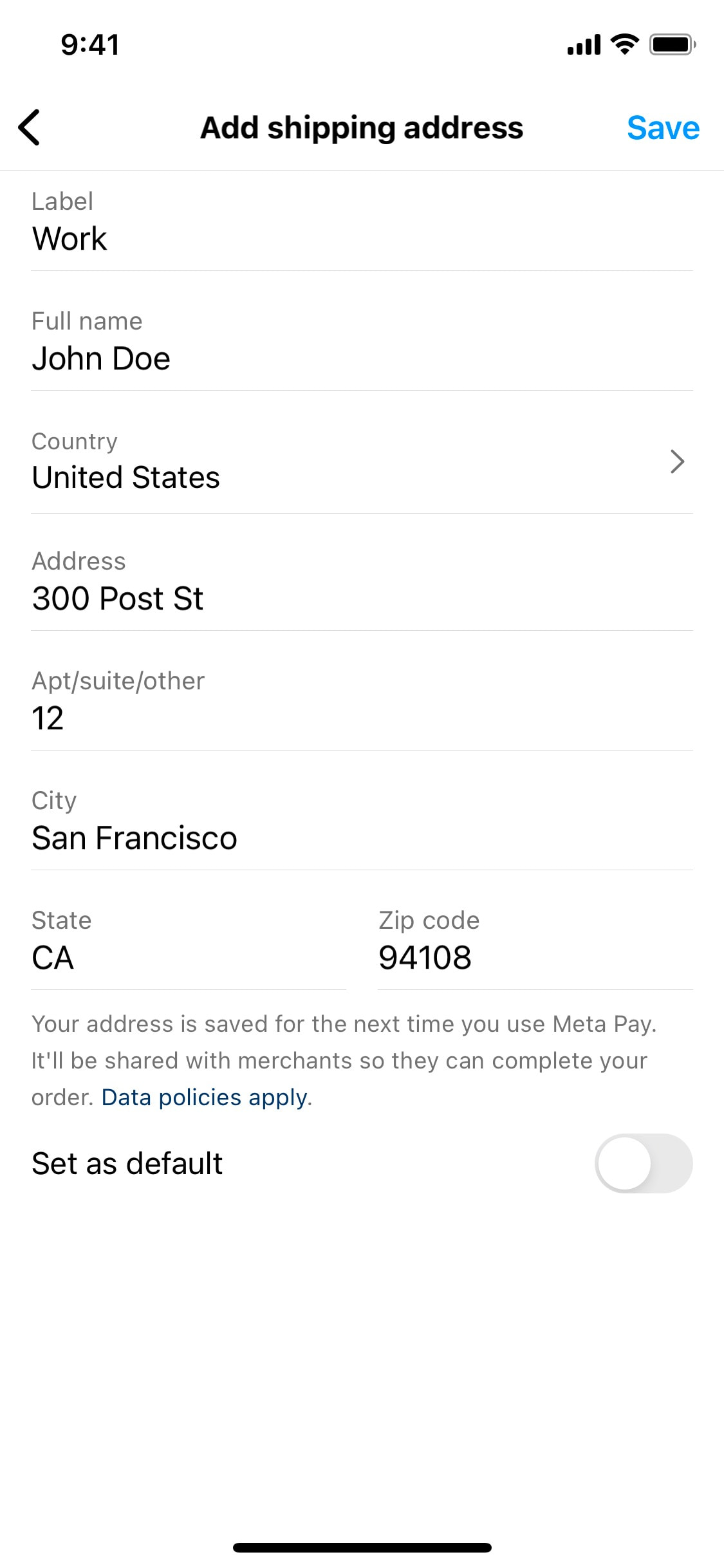 Instagram iOS screen 4