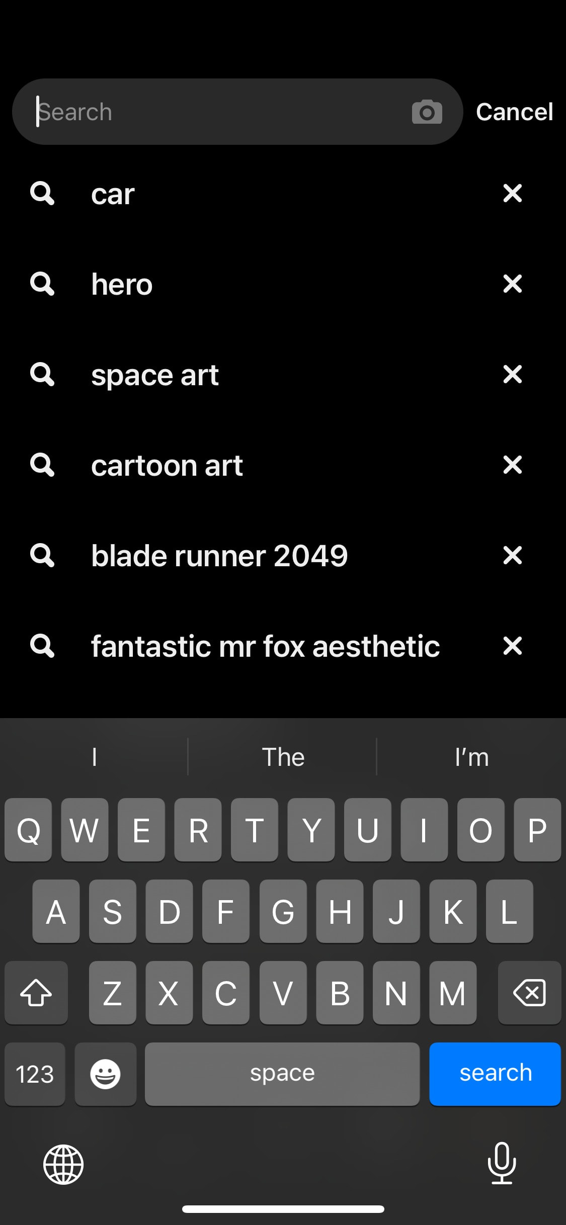 Pinterest iOS screen 475