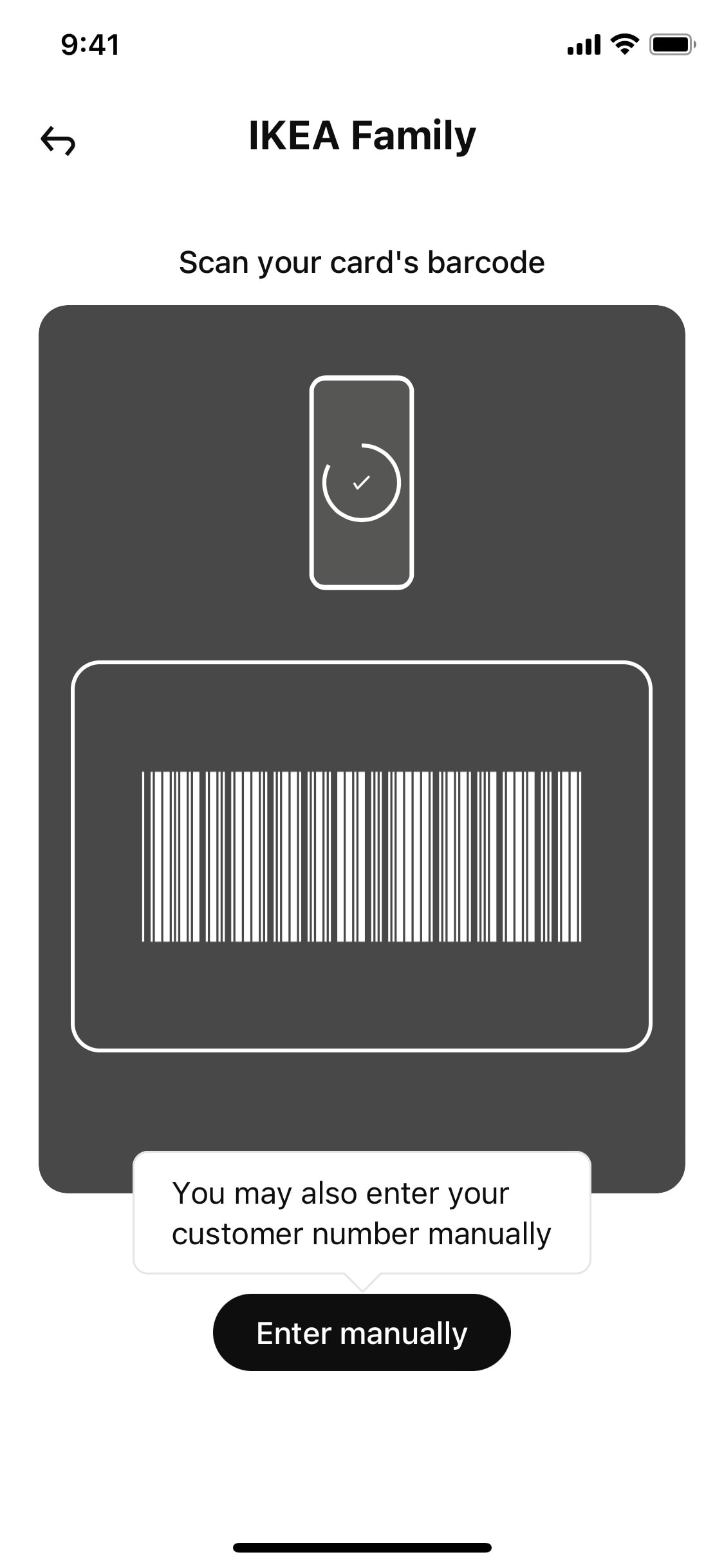 Klarna iOS screen 459