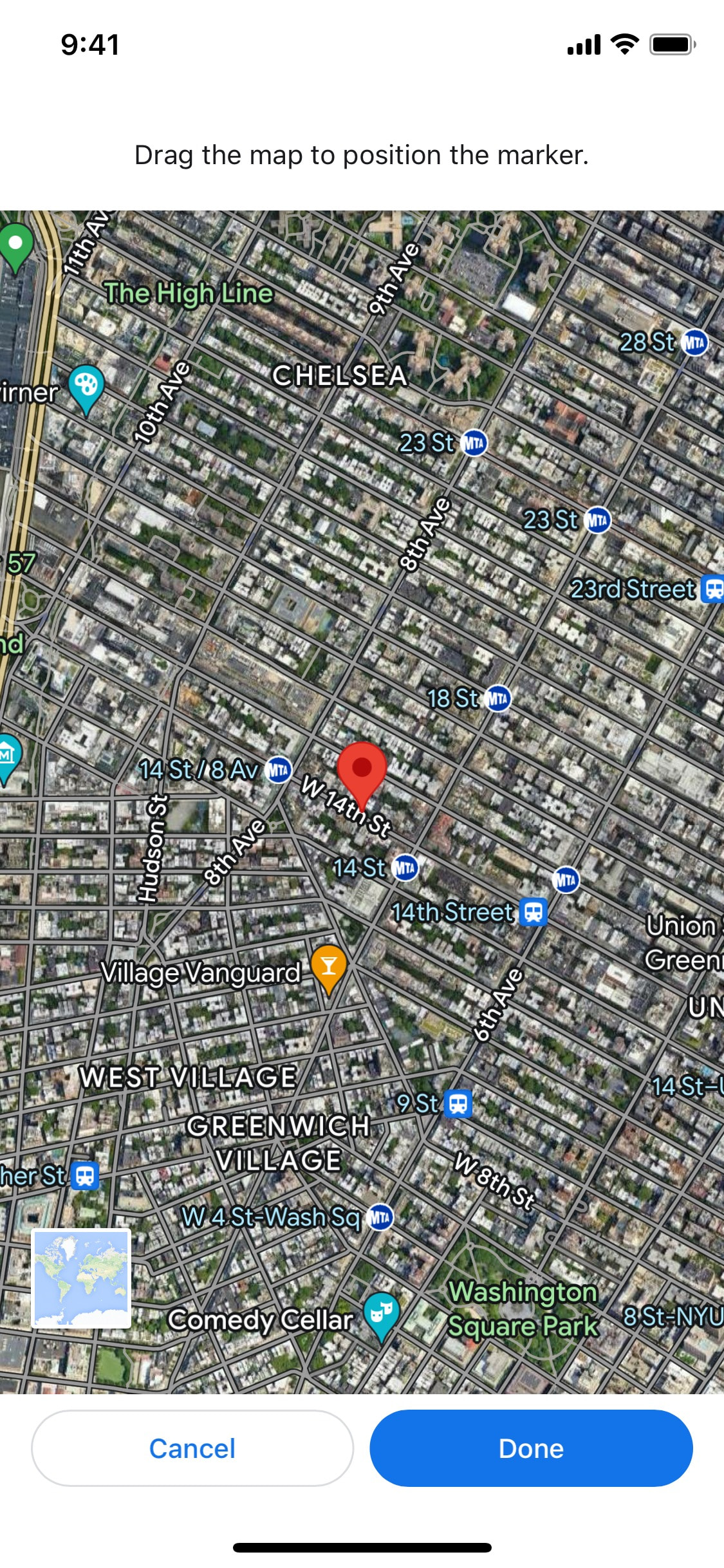 Google Maps iOS screen 344