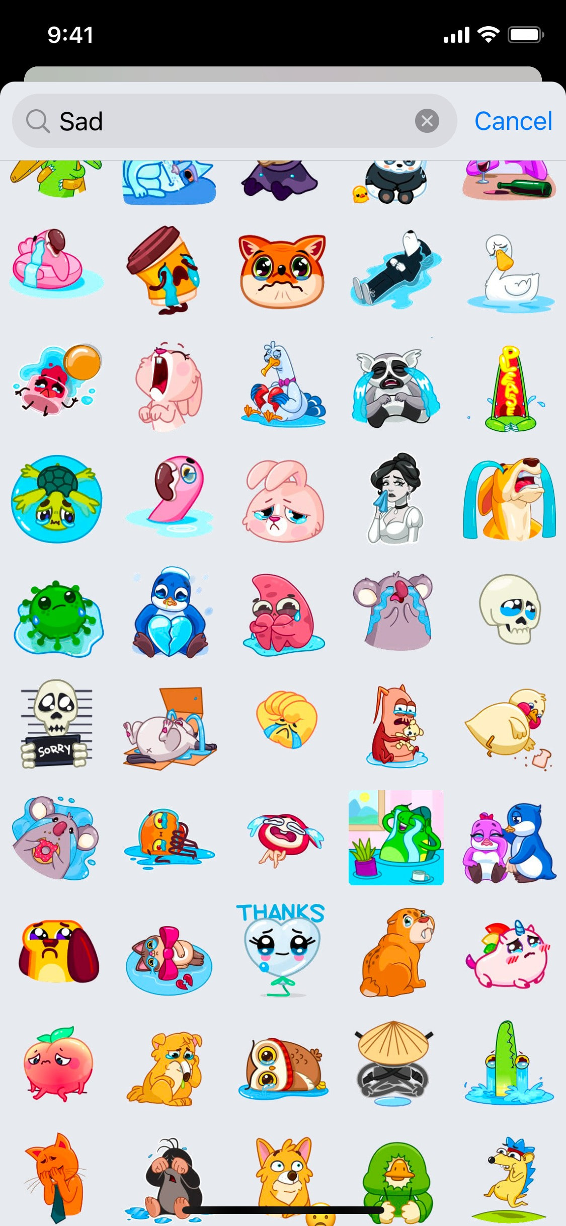 Telegram iOS screen 738