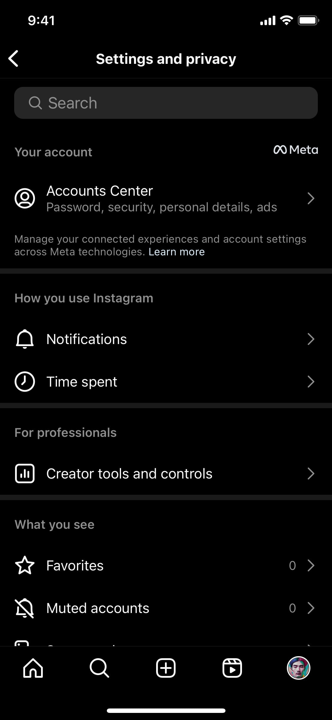 Instagram iOS screen 519