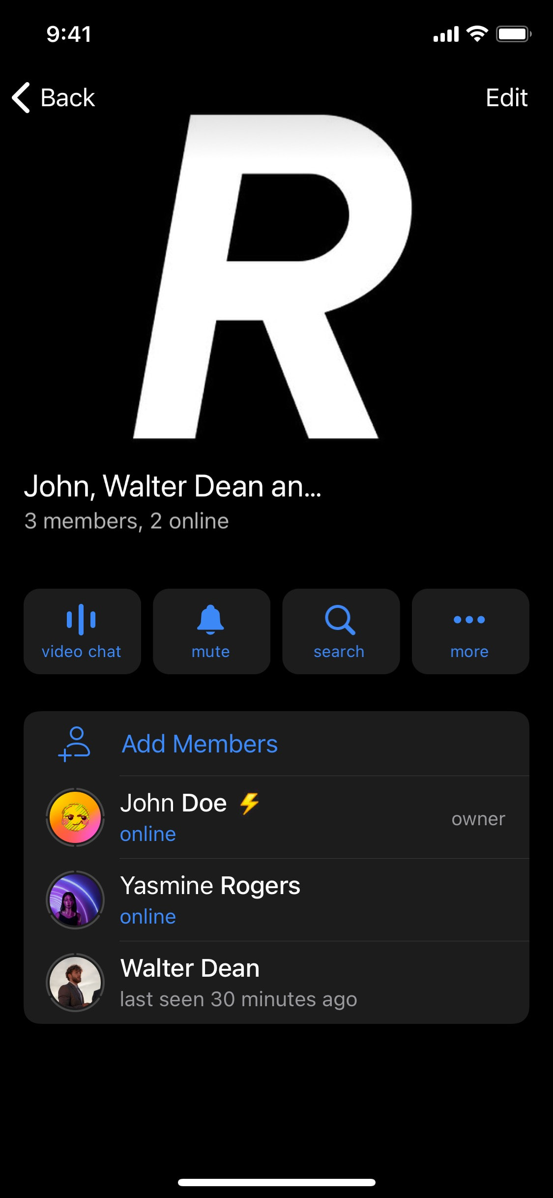 Telegram iOS screen 54