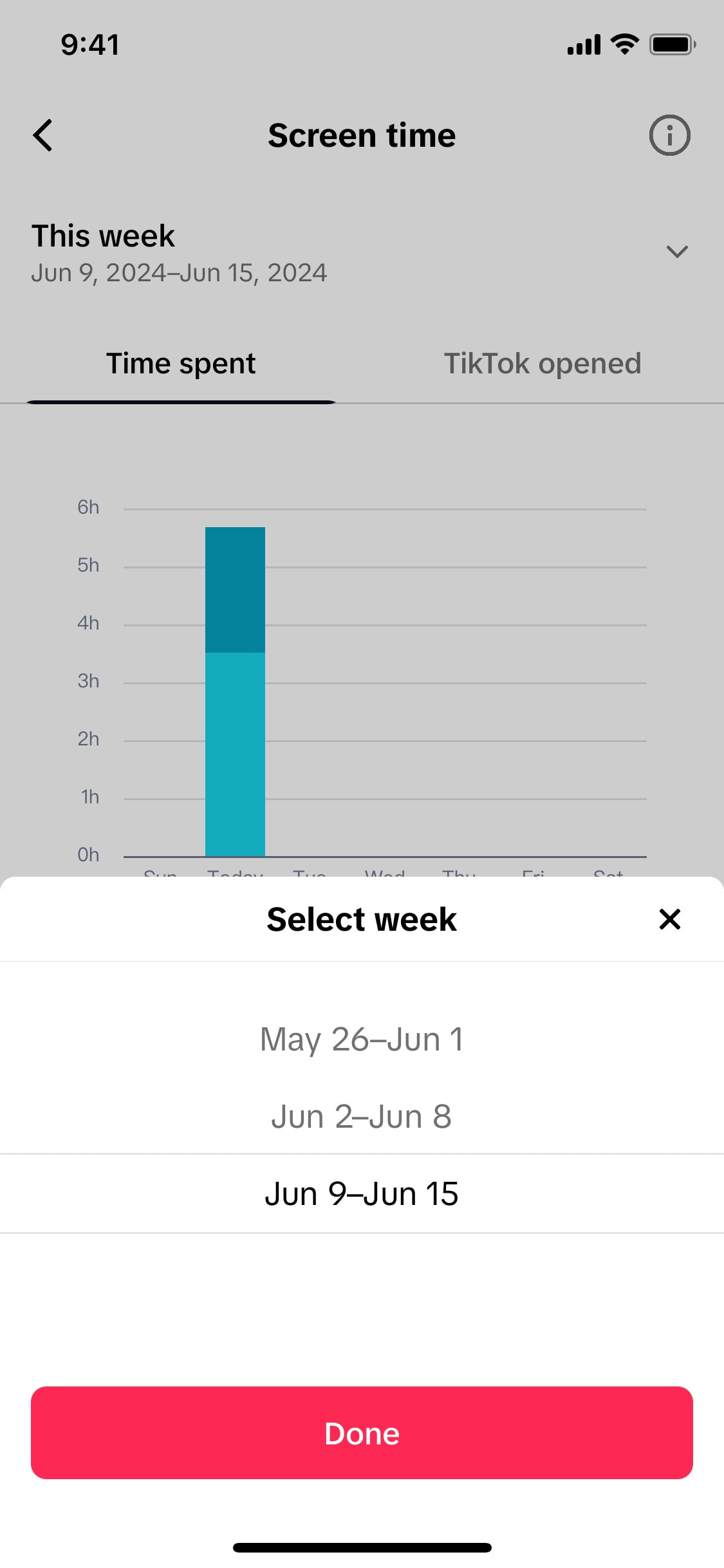 TikTok iOS screen 147