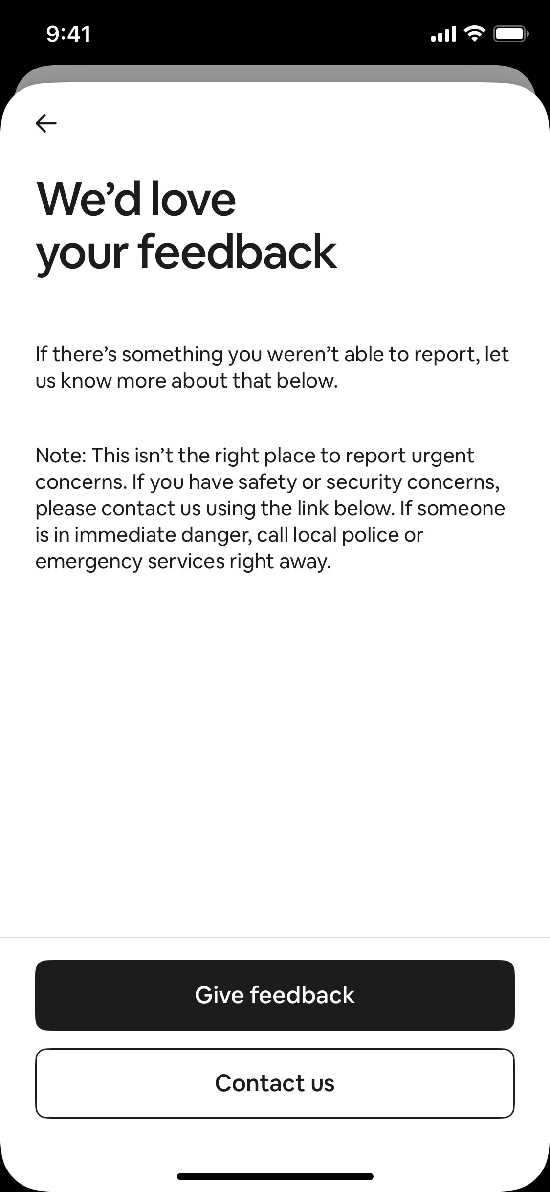 Airbnb iOS screen 427