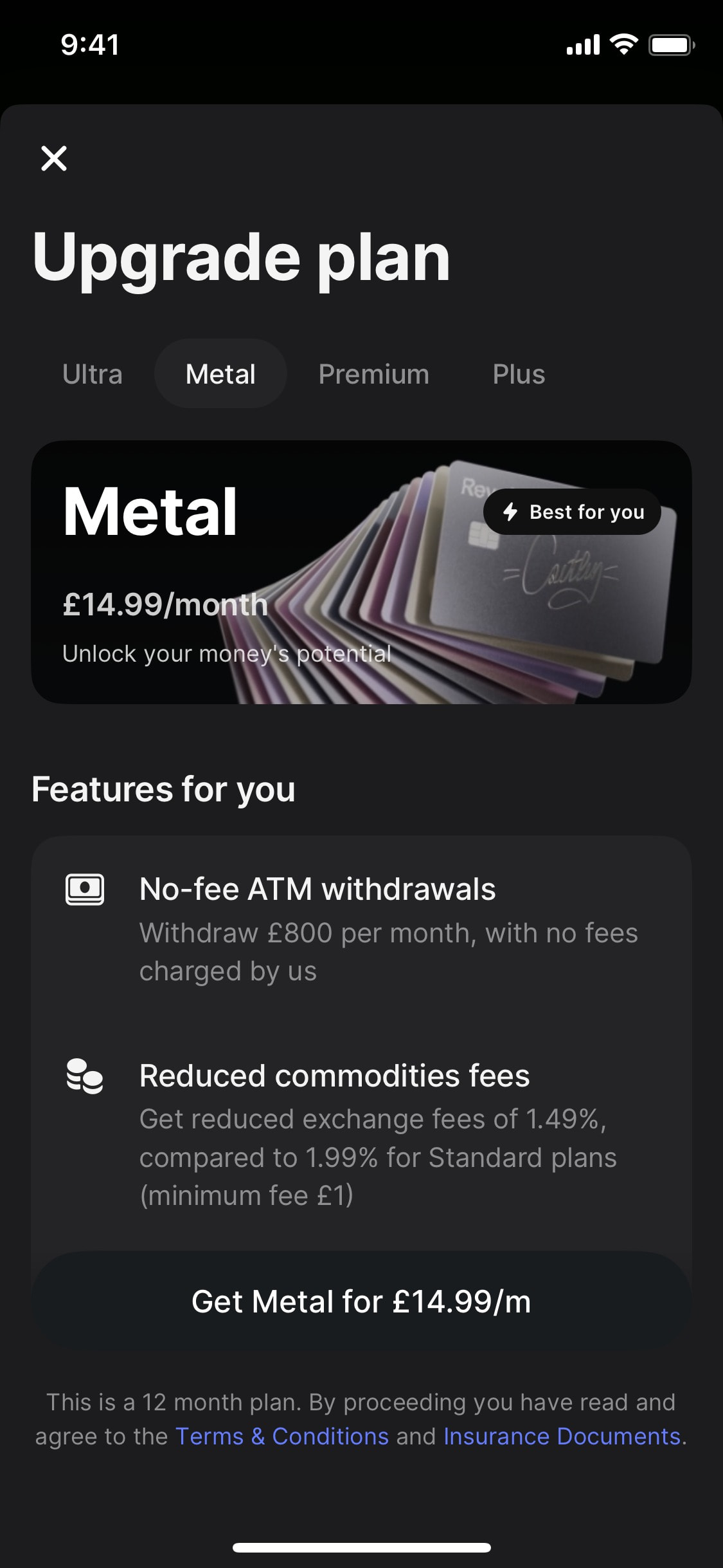 Revolut iOS screen 493