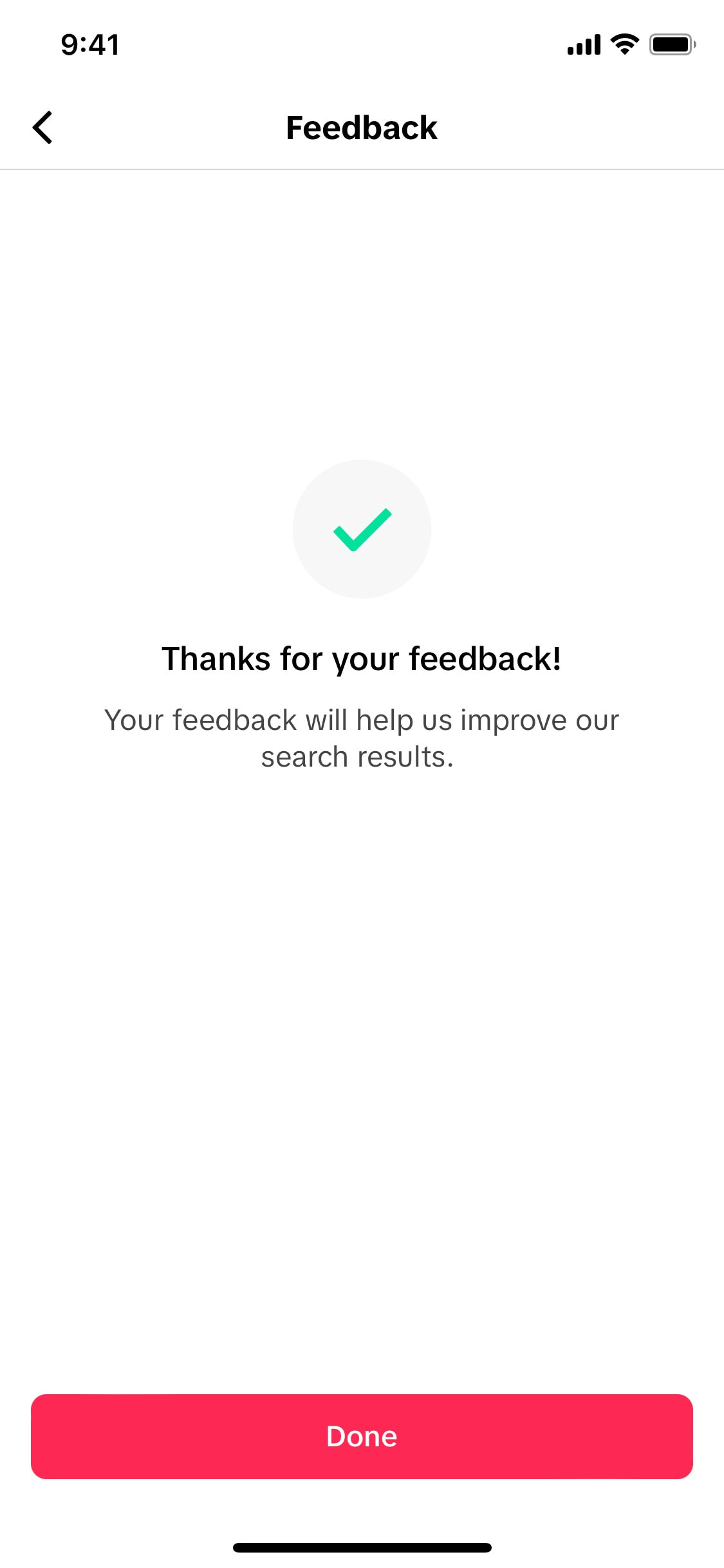 TikTok iOS screen 702