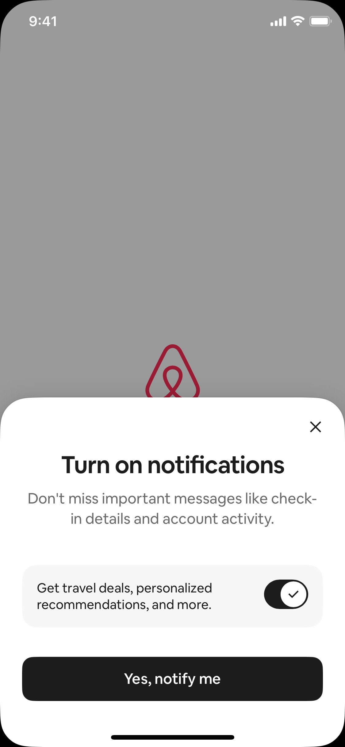Airbnb iOS screen 573