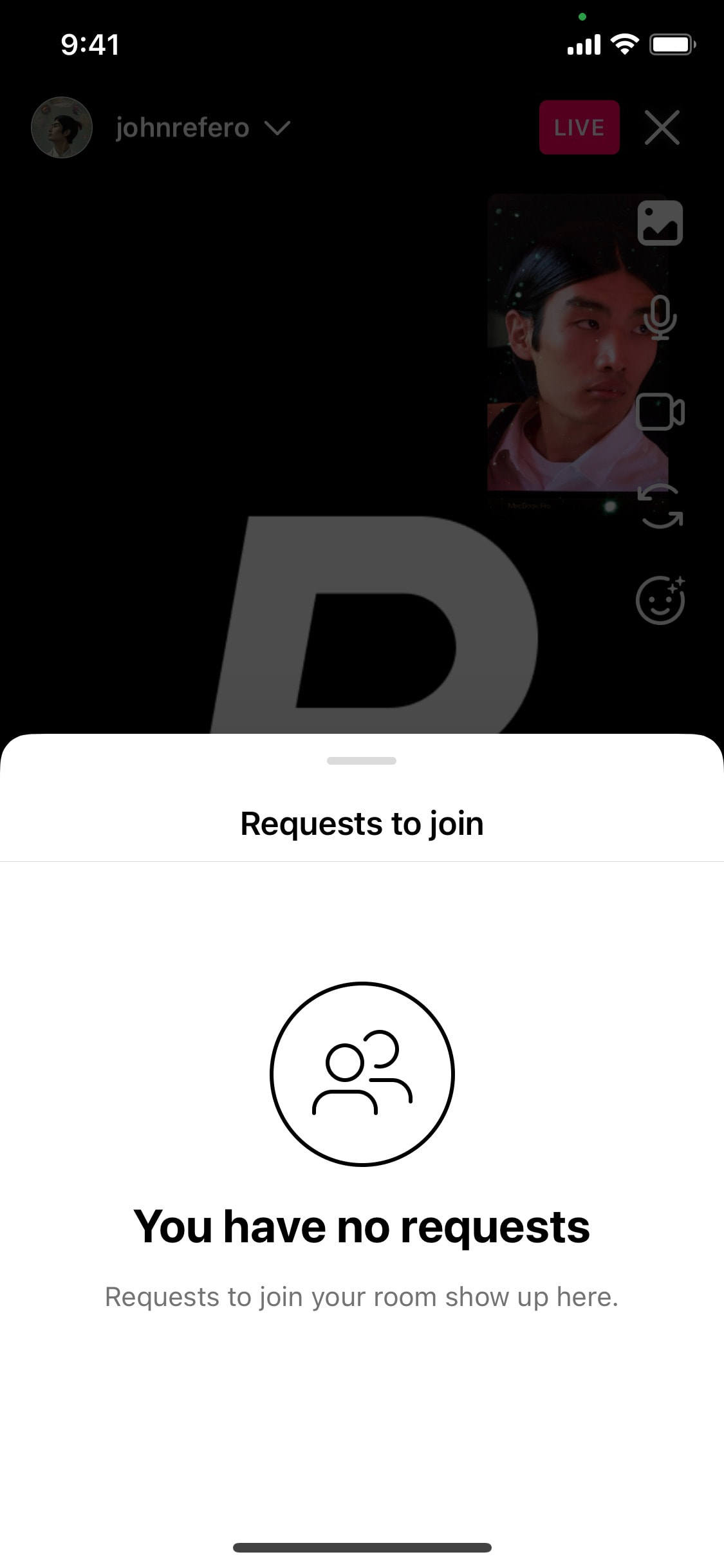Instagram iOS screen 587