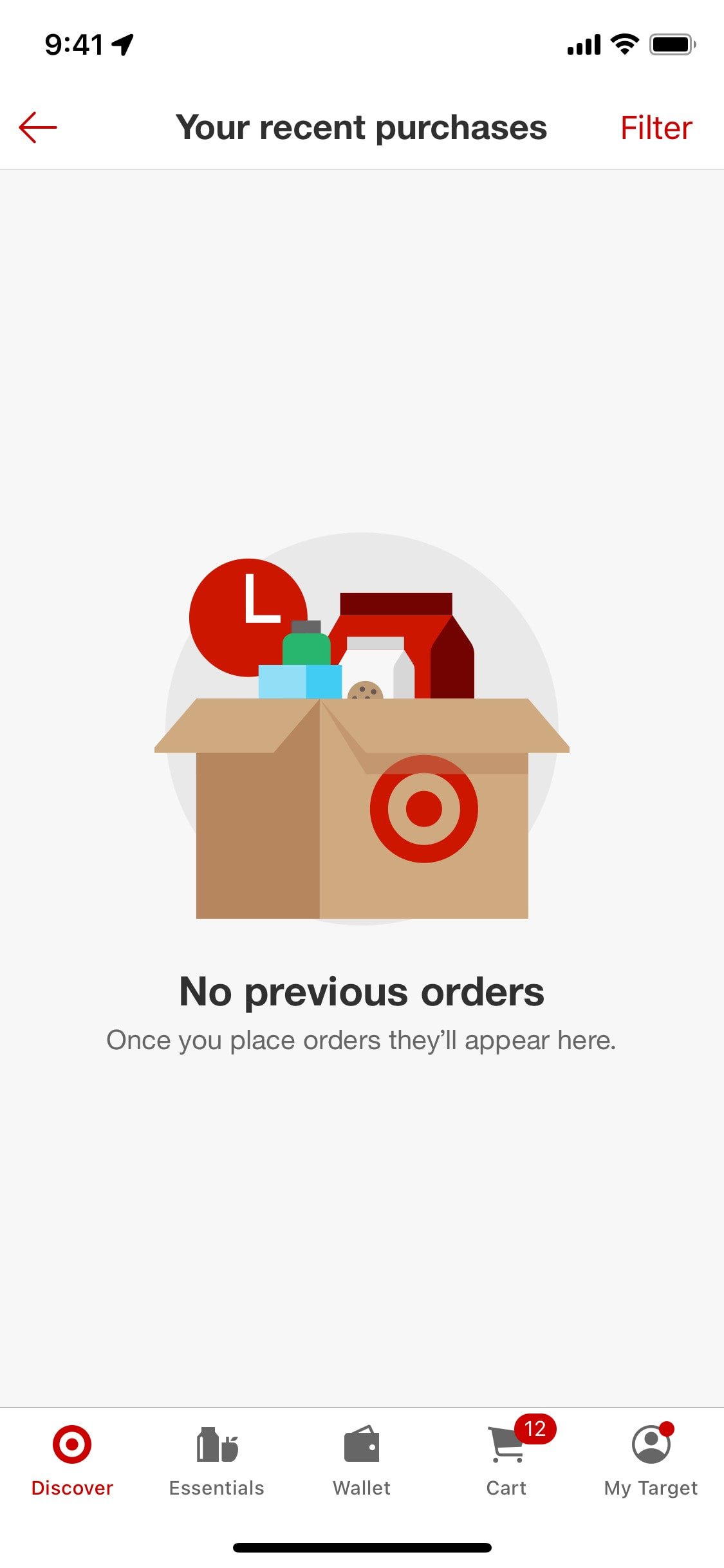 Target iOS screen 619